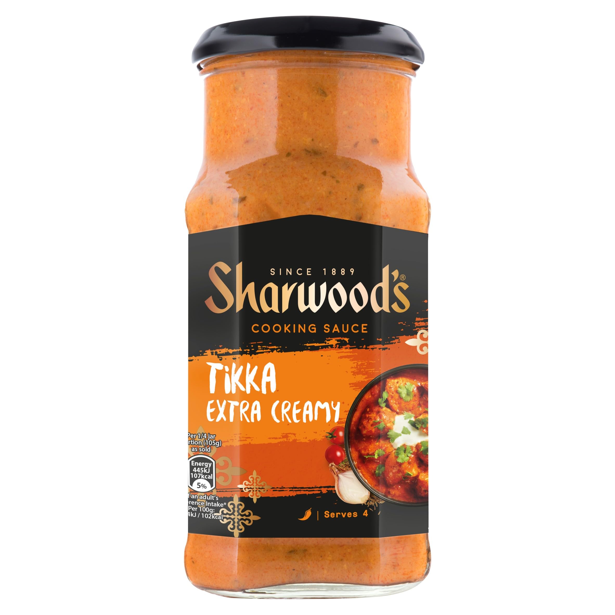 Sharwood's Indian Tikka Masala Sauce – Extra Creamy, Tomato & Yogurt Cooking Sauce 10