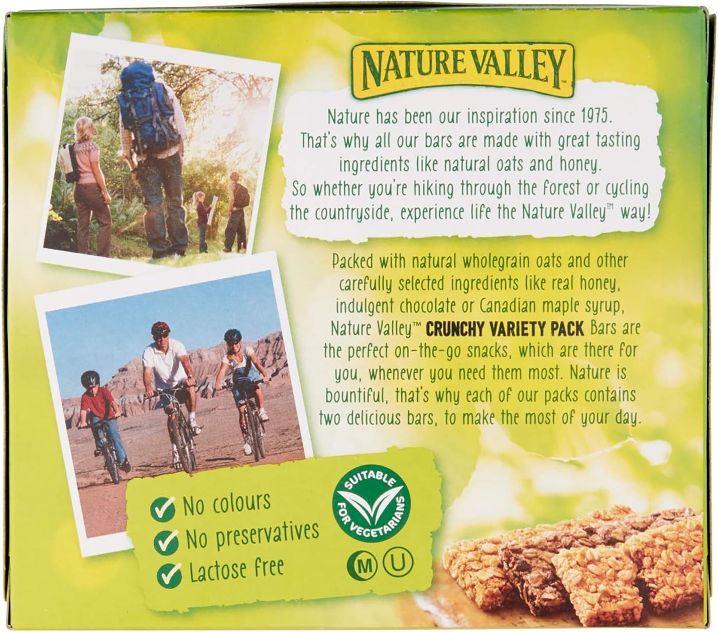 Nature Valley Crunchy Variety Pack Cereal Bars 5 x 42g (Pack of 5, 25 Bars Total) 4