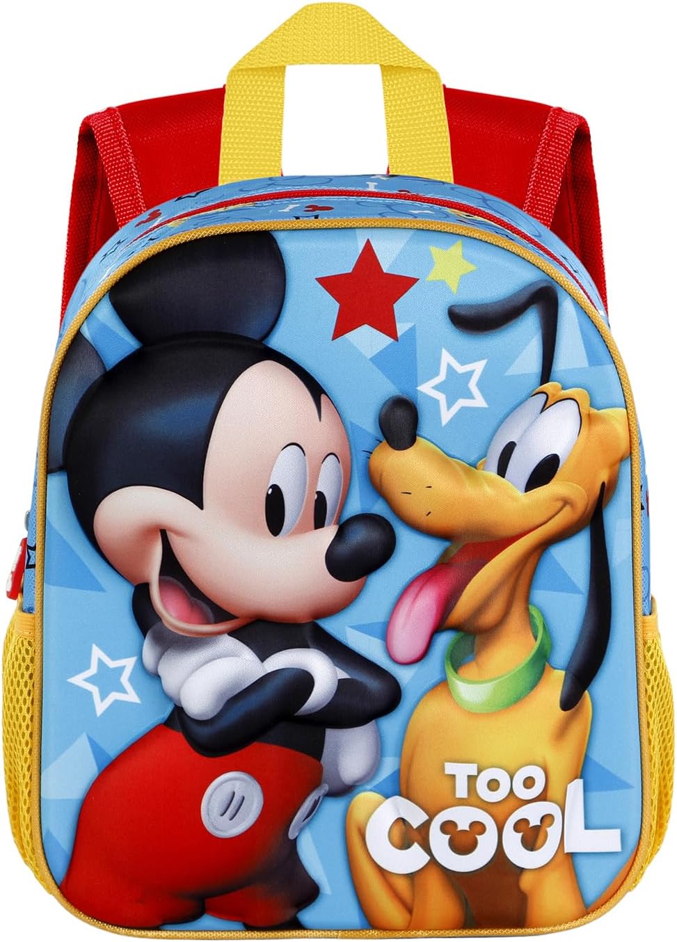 Disney Mickey Mouse Small 3D Backpack (Blue, 26 x 31 cm, 8.5 L)