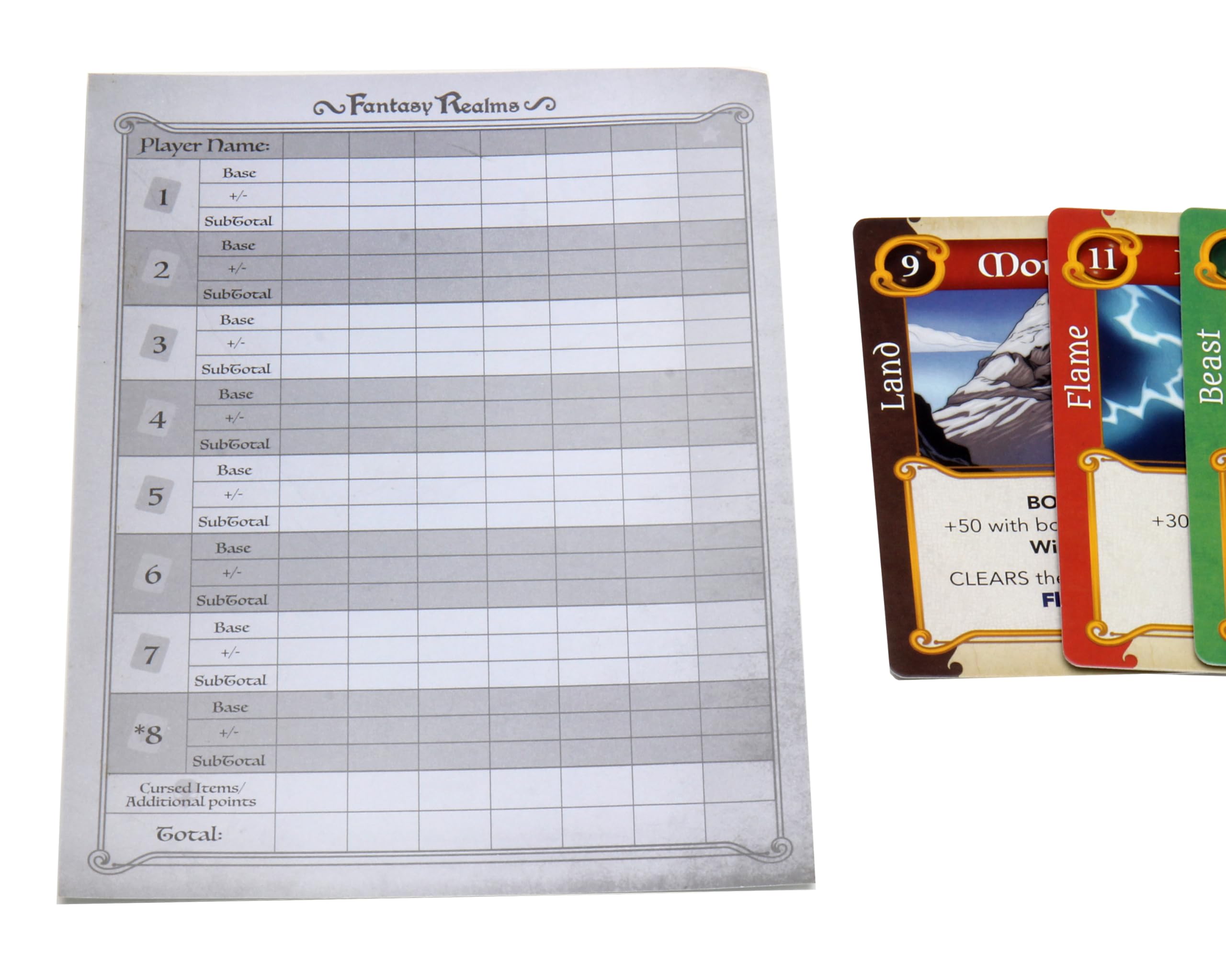 WizKids Fantasy Realms Card Game 3