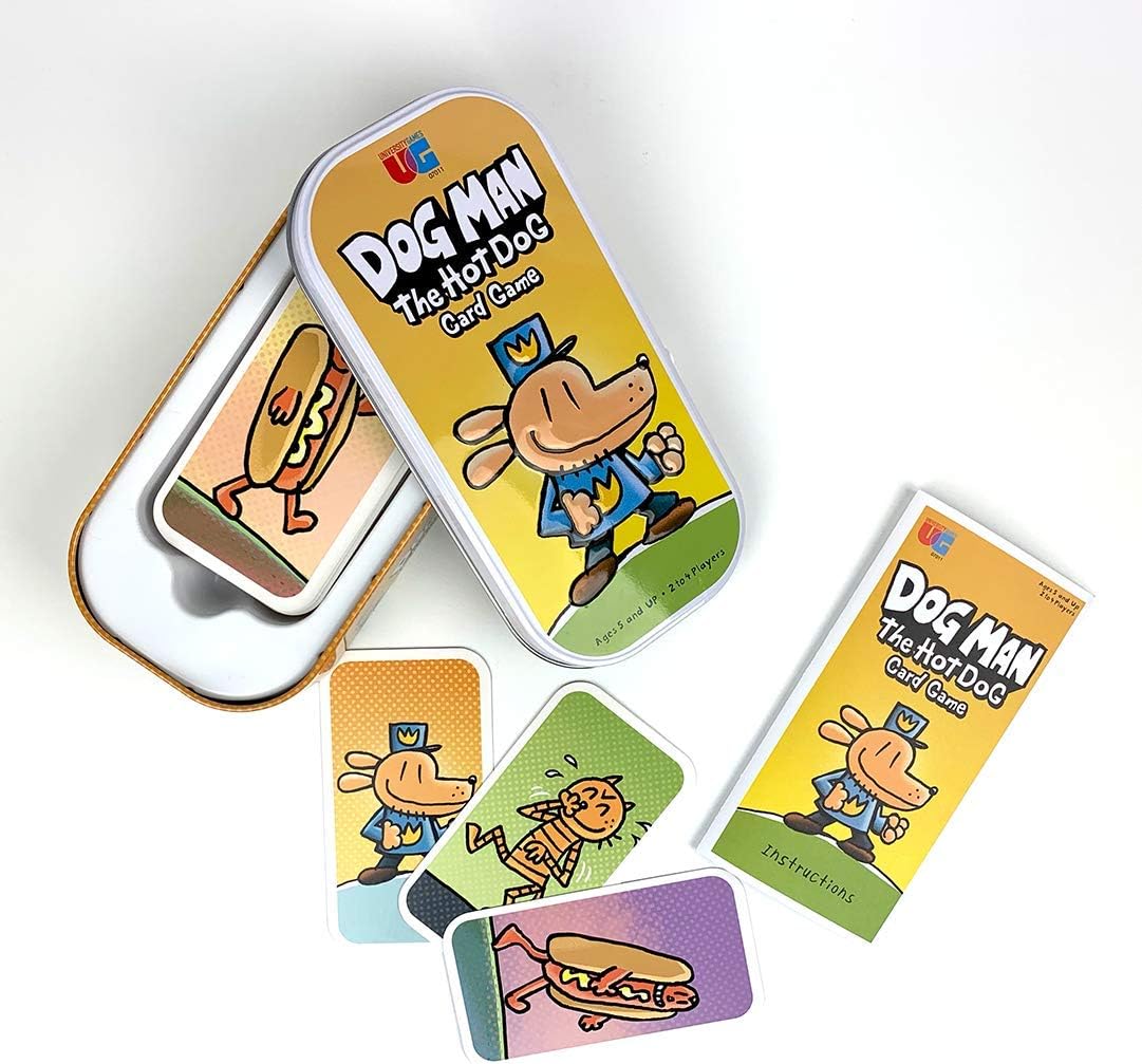 University Games Dog Man The Hot Dog Card Game - Family Card Game for Kids Ages 5+ 7