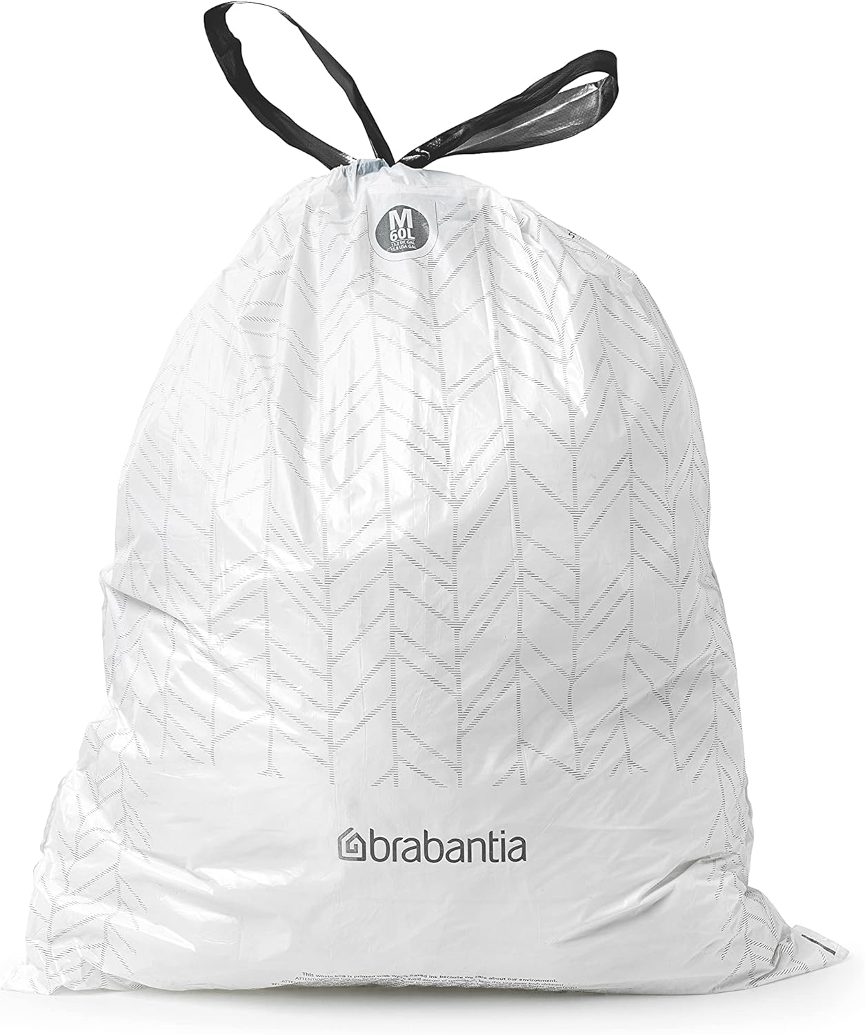 Brabantia - PerfectFit Bin Liners (Size M/60 Litre) Thick Plastic Trash Bag 4