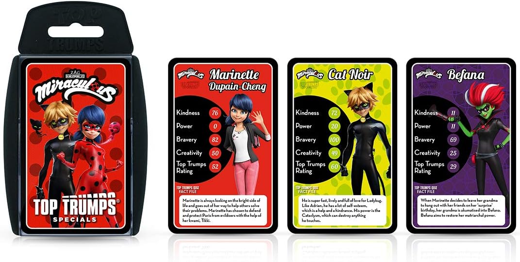 Top Trumps Miraculous Specials Card Game 4