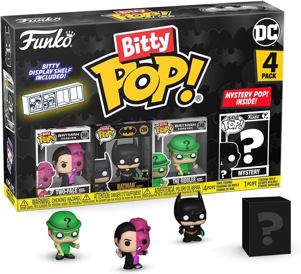 Funko Bitty Pop! Batman 85th - Two Face 4PK with Mystery Mini Figure