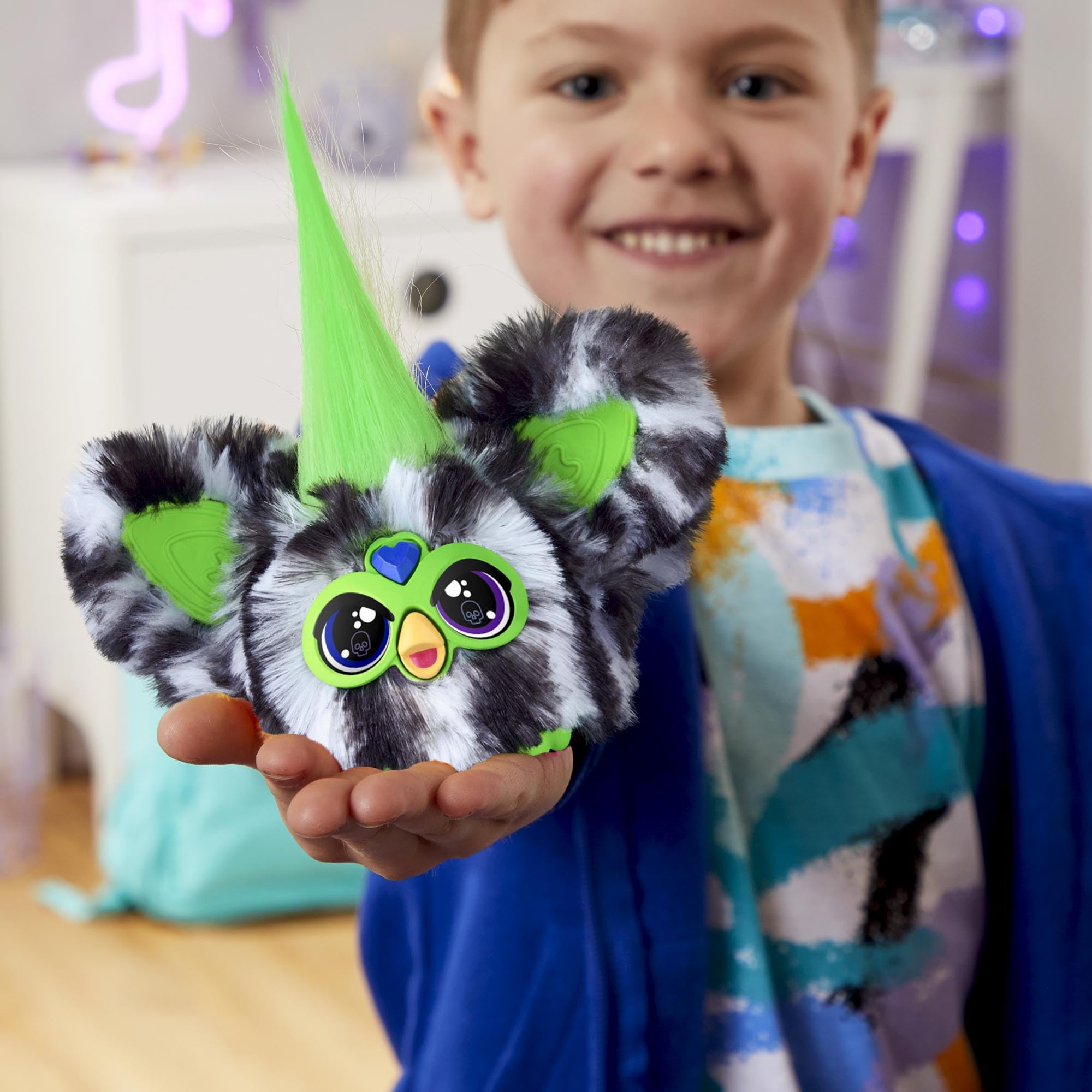 Furby May-May and Greenie-Meanie Fierce and Fabulous Pack of 2 Electronic Plush Toys 3