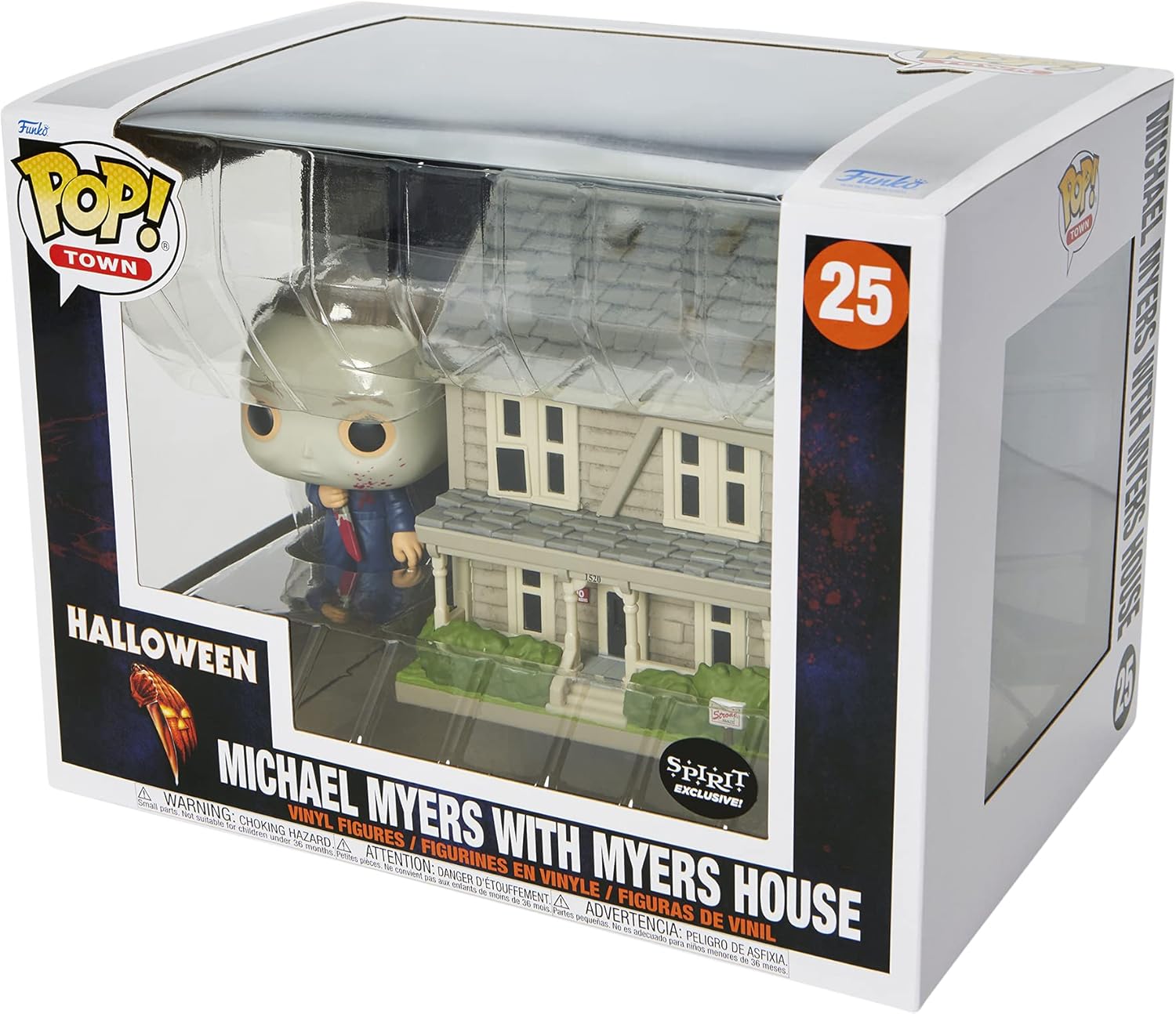 Funko Pop! Town Halloween - Michael Myers with Myers House Vinyl Figure (57274) 13