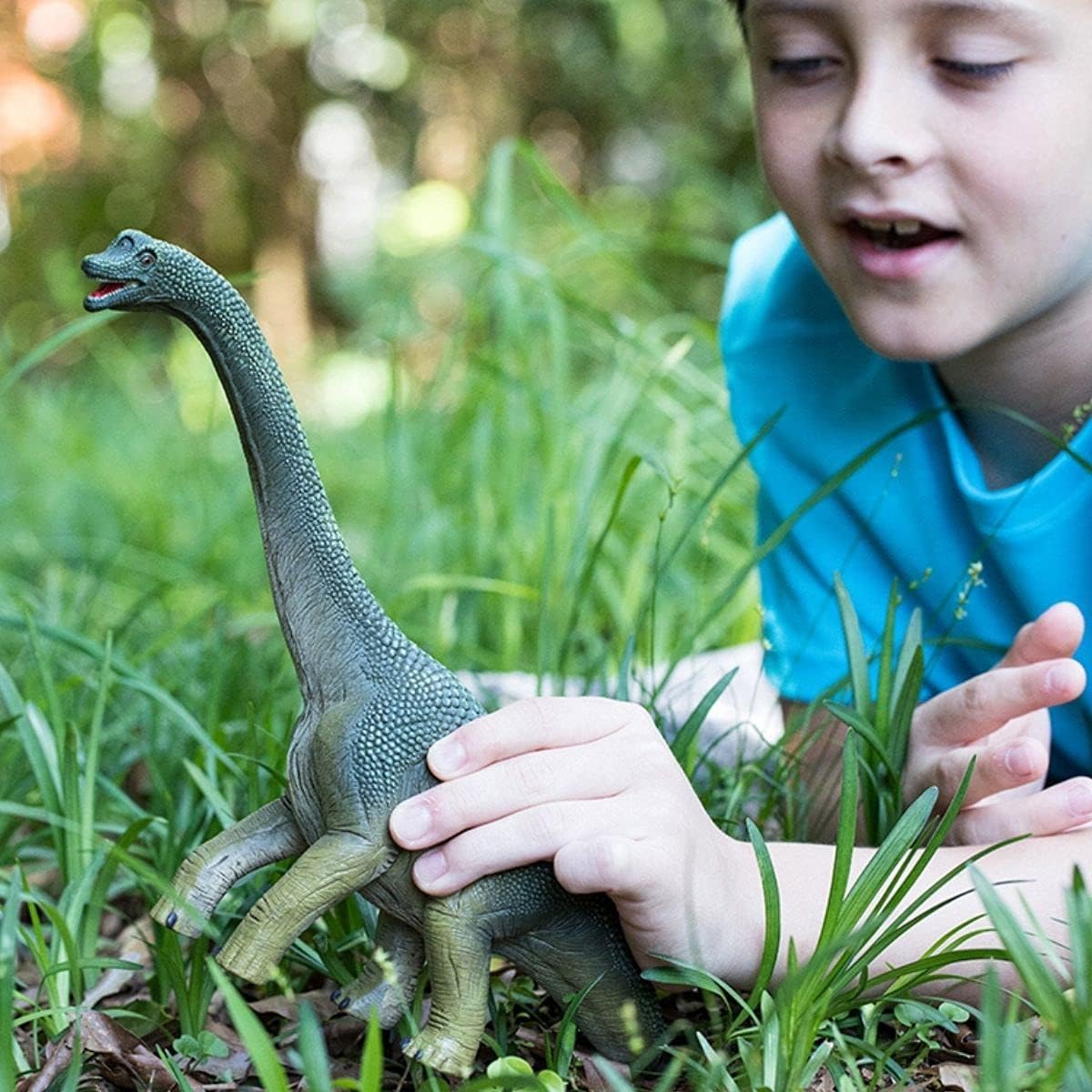 Schleich Brachiosaurus Dinosaur Toy - Detailed Play Figure for Kids Ages 3+ 3
