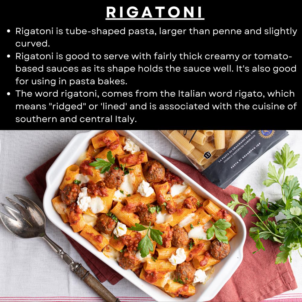 Garofalo Rigatoni Dry Pasta (500g) 9