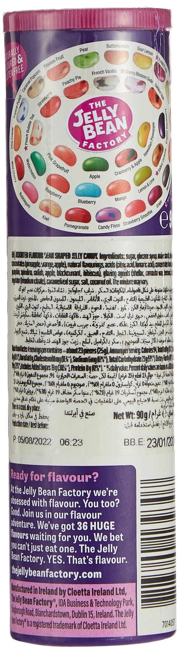 Jelly Bean Factory Gourmet Jelly Beans 36 Mix - Gluten Free & Gelatine Free