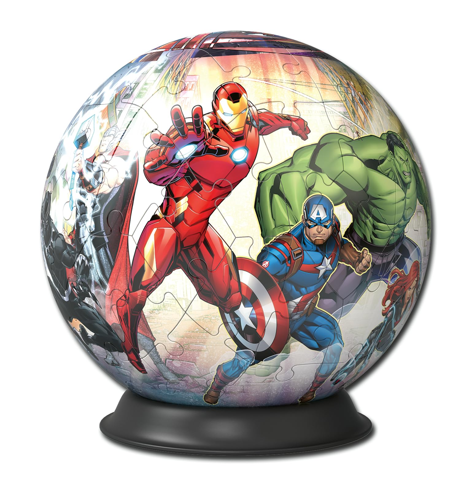 Ravensburger Marvel Avengers 3D Jigsaw Puzzle Ball - 72 Pieces for Kids 6 Years and Up 11