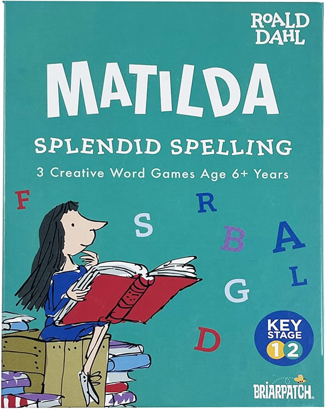 Roald Dahl Matilda Splendid Spelling Educational Card Game
