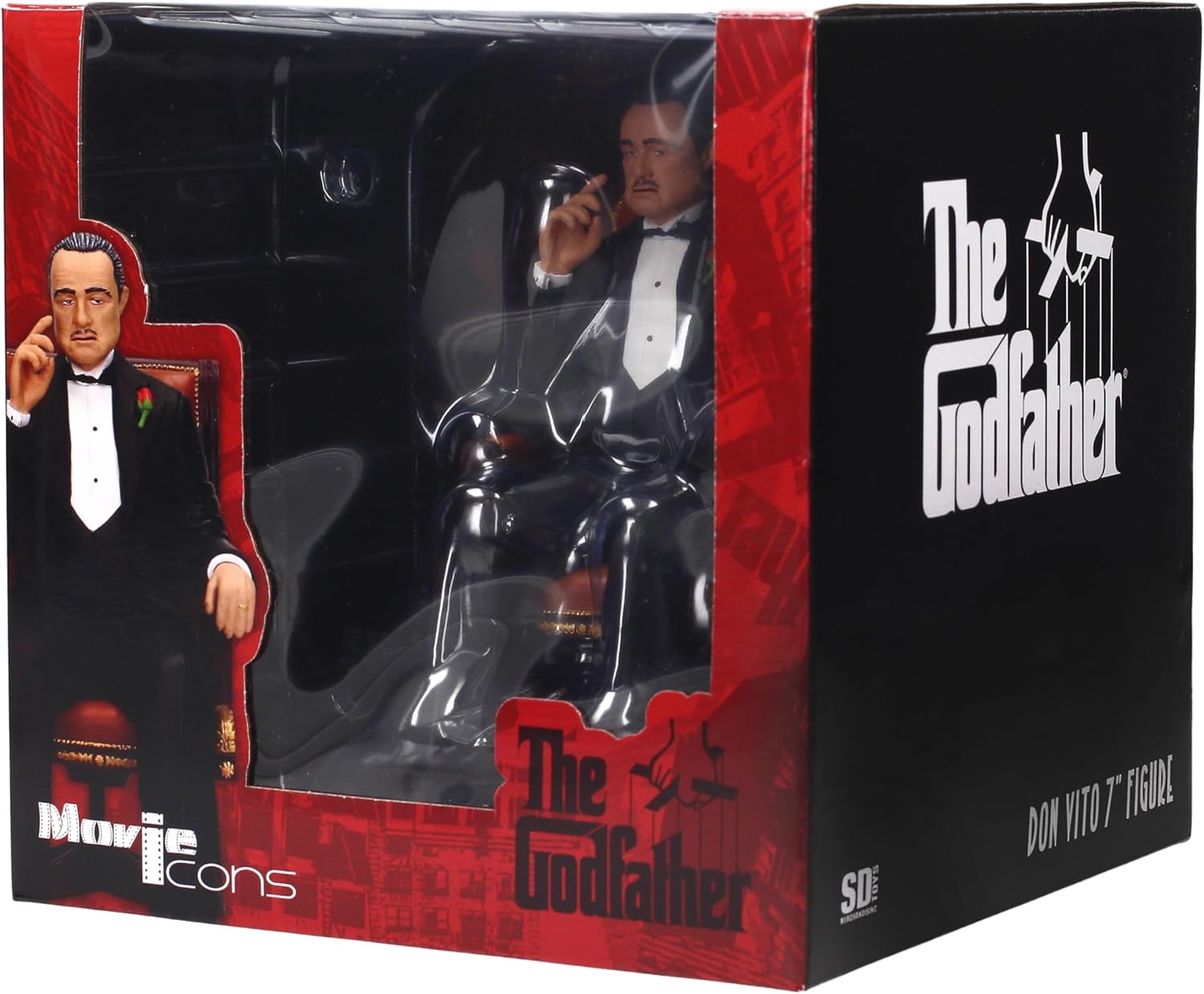 SD TOYS Godfather Vito Corleone 15 cm Collectible Figure 9