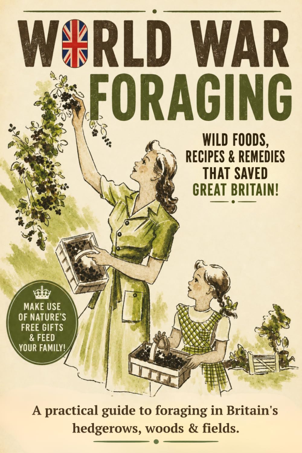 World War Foraging: Wild Foods, Recipes & Remedies That Saved Great Britain | Paperback