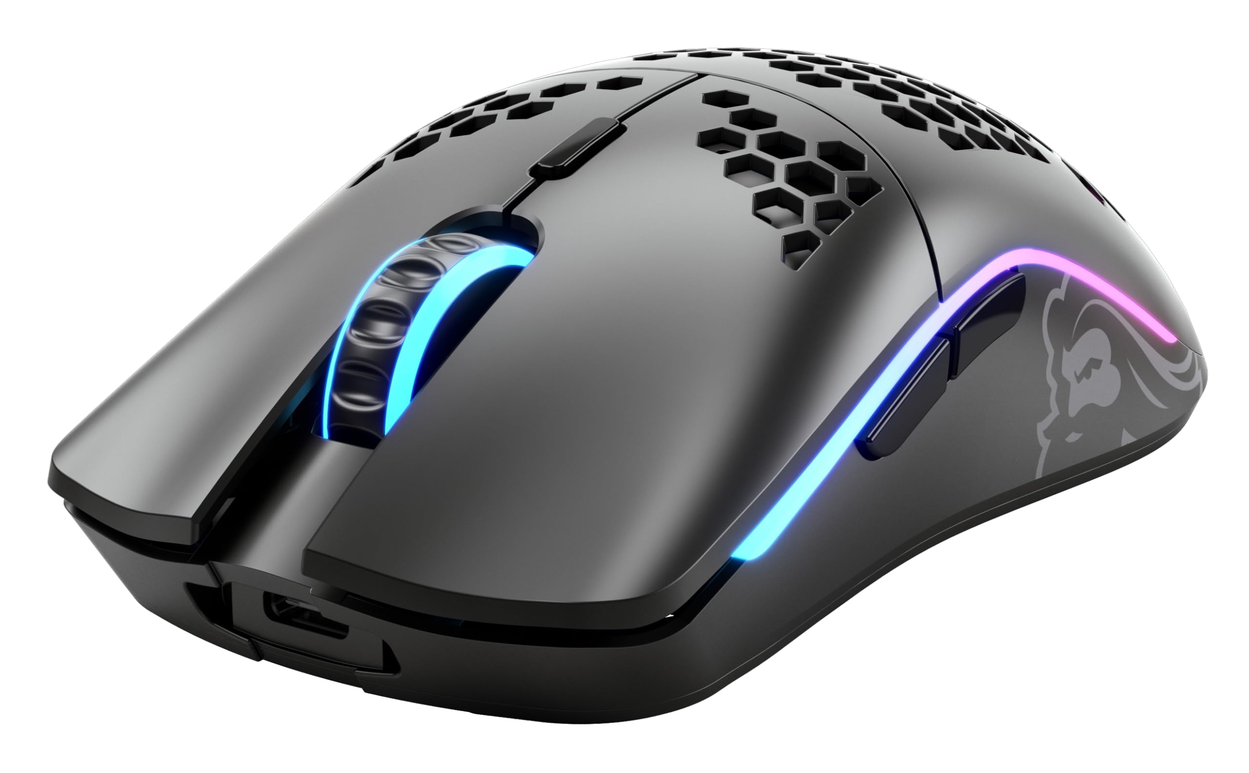 GLORIOUS Model O Wireless Gaming Mouse - 69g Superlight, Honeycomb Design, 19,000 DPI, 71H Battery, RGB, Ambidextrous, 2.4GHz Wireless - Matte Black 6