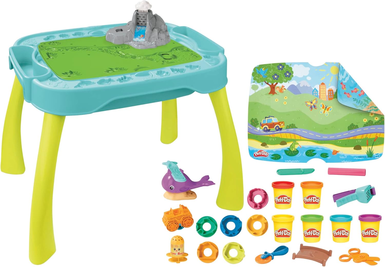Play-Doh F6927 1st Creative Table - Reversible Arts & Crafts Center for Kids 3+