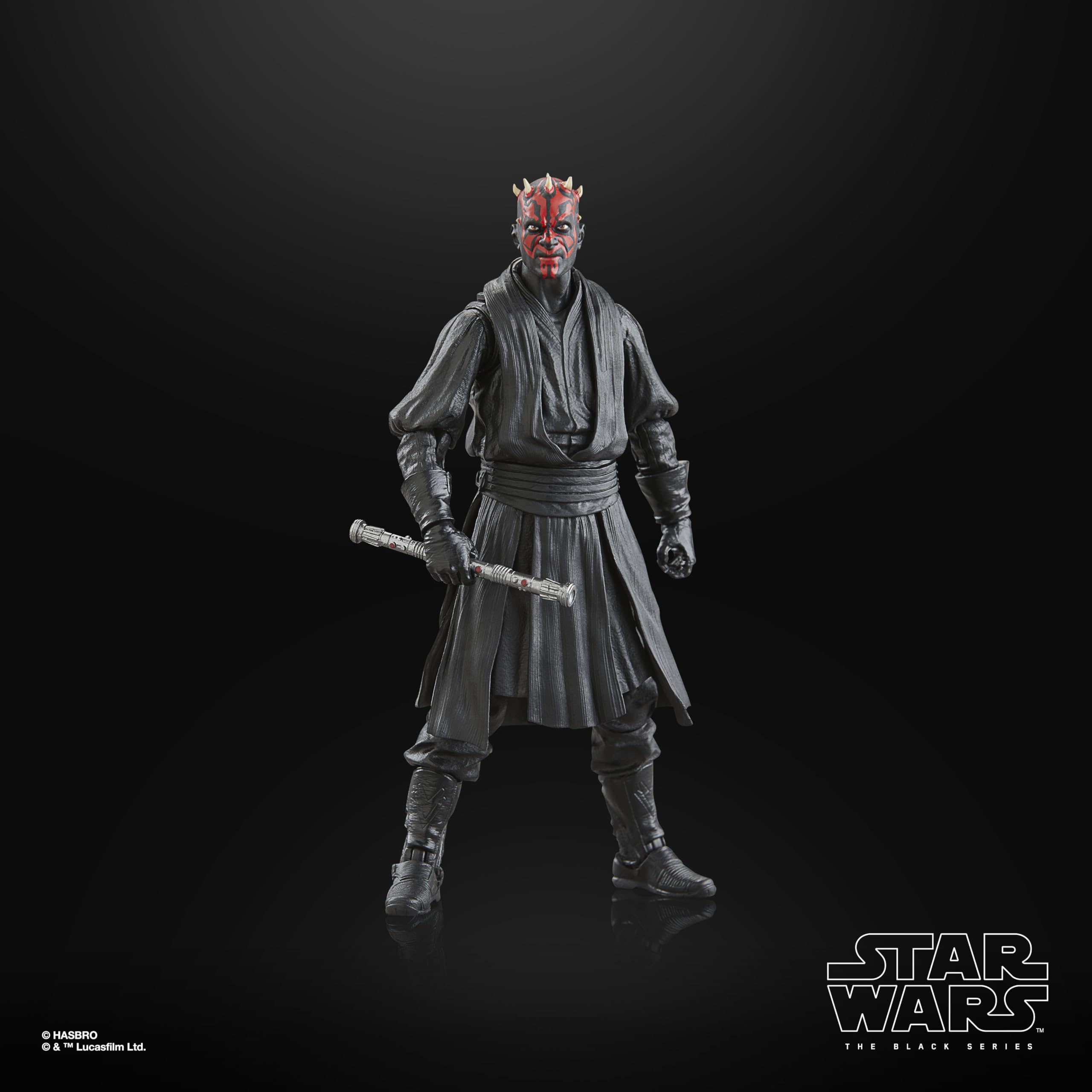 Star Wars The Black Series Darth Maul 6-Inch Action Figure - The Phantom Menace Collectible 4