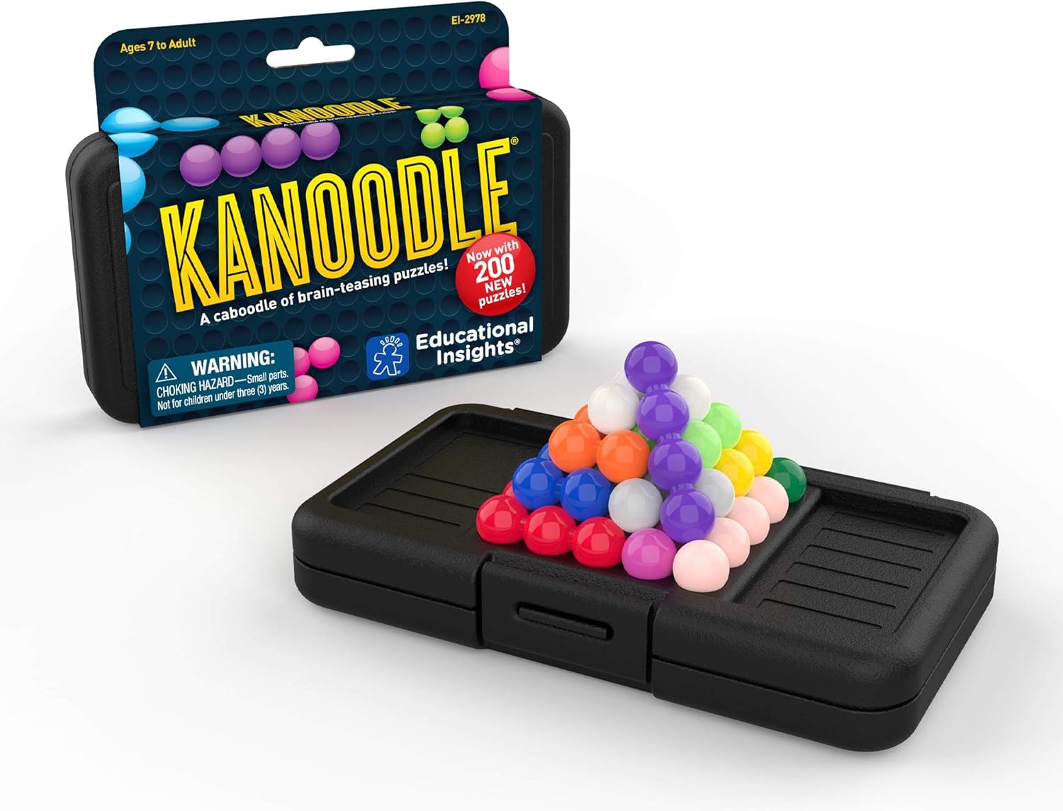 Learning Resources Kanoodle 3D Brain Teaser Puzzle Game with 200 Challenges 10