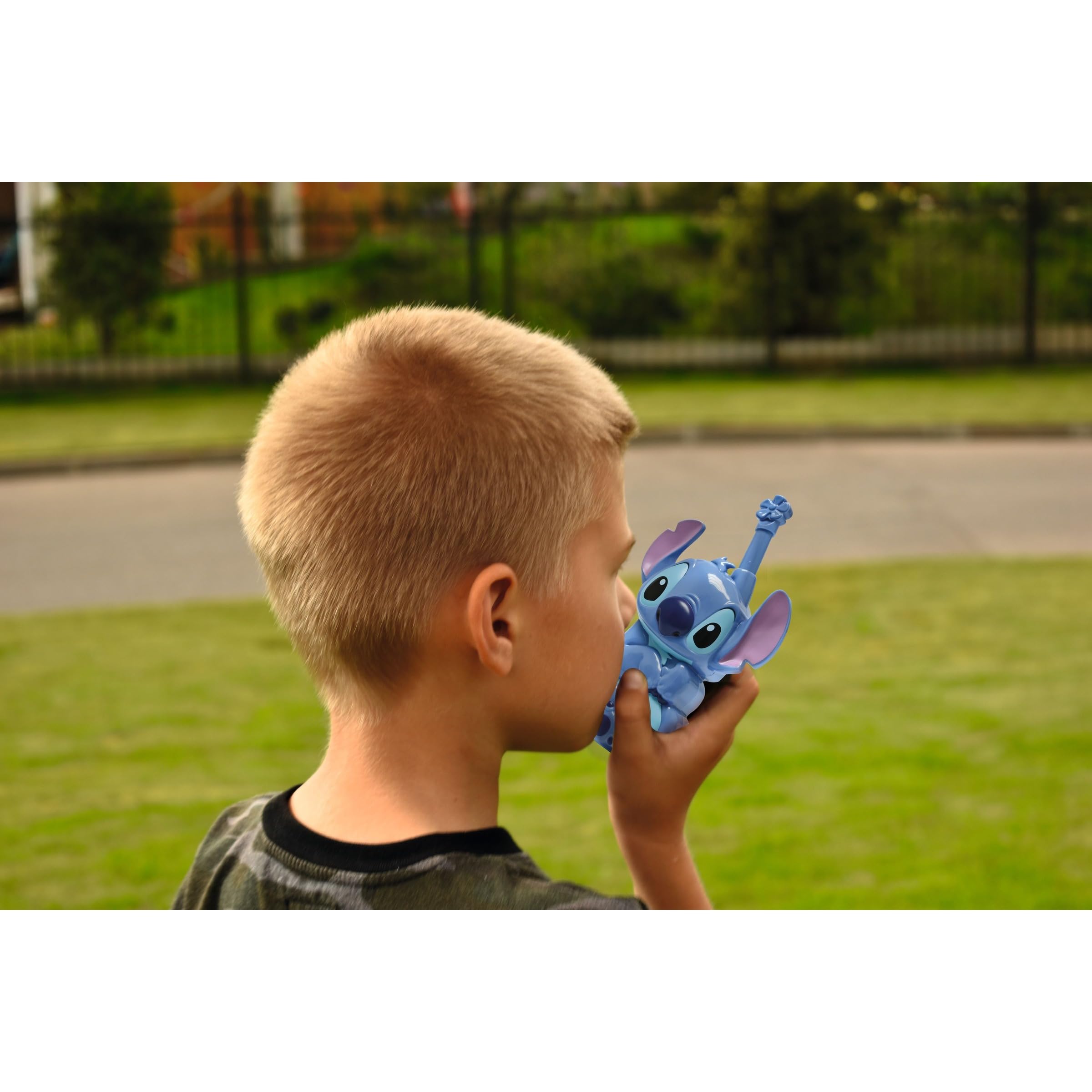 Lexibook Disney Stitch and Angel 3D Walkie-Talkies - 500m Range, 2-Pack