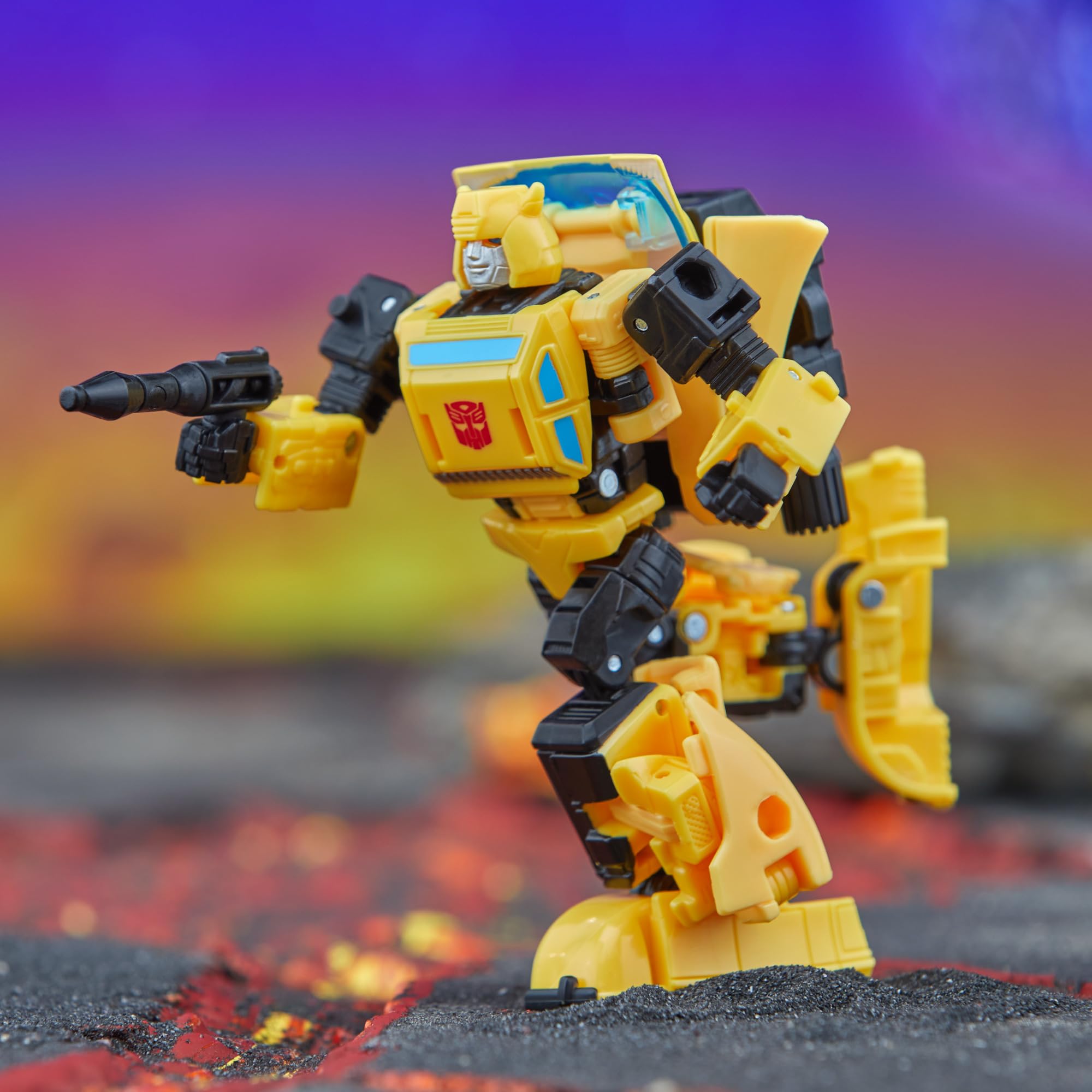 Transformers Legacy Deluxe Class Origin Bumblebee Action Figure 6