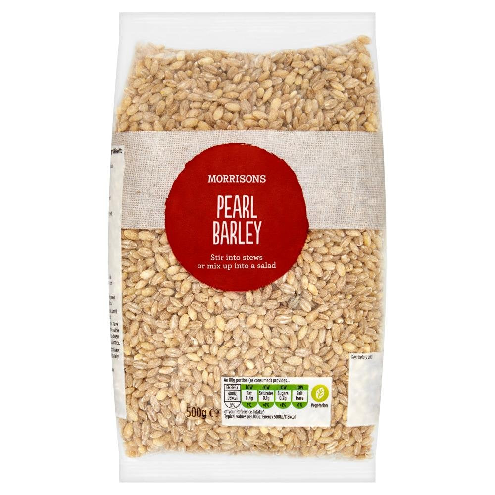 Morrisons Wholefoods Pearl Barley, 500g