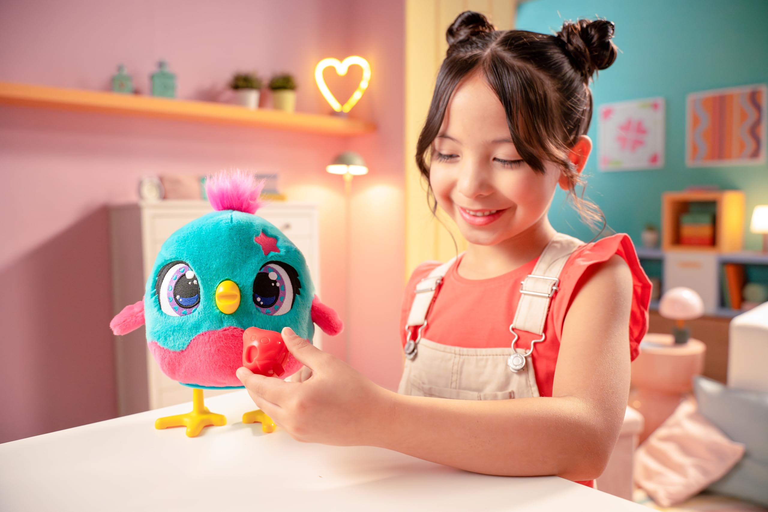 Chick-A-Boo Interactive Electronic Chicken Toy - Singing, Dancing & Egg-Laying Plush - Funtasy Family 3