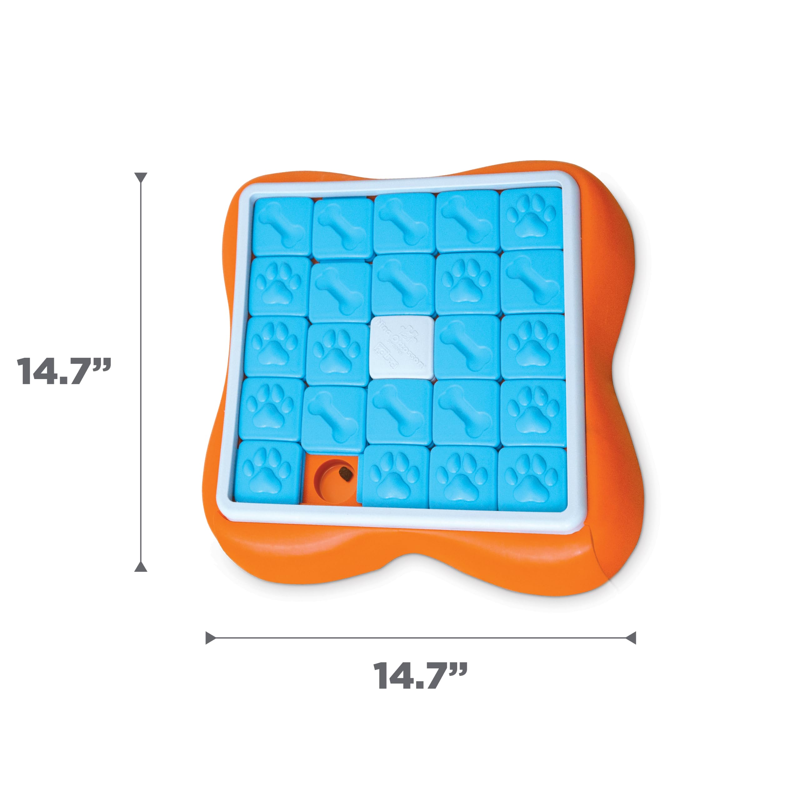 Outward Hound Nina Ottosson Challenge Slider Interactive Treat Puzzle Dog Toy - Level 3 | Large 8