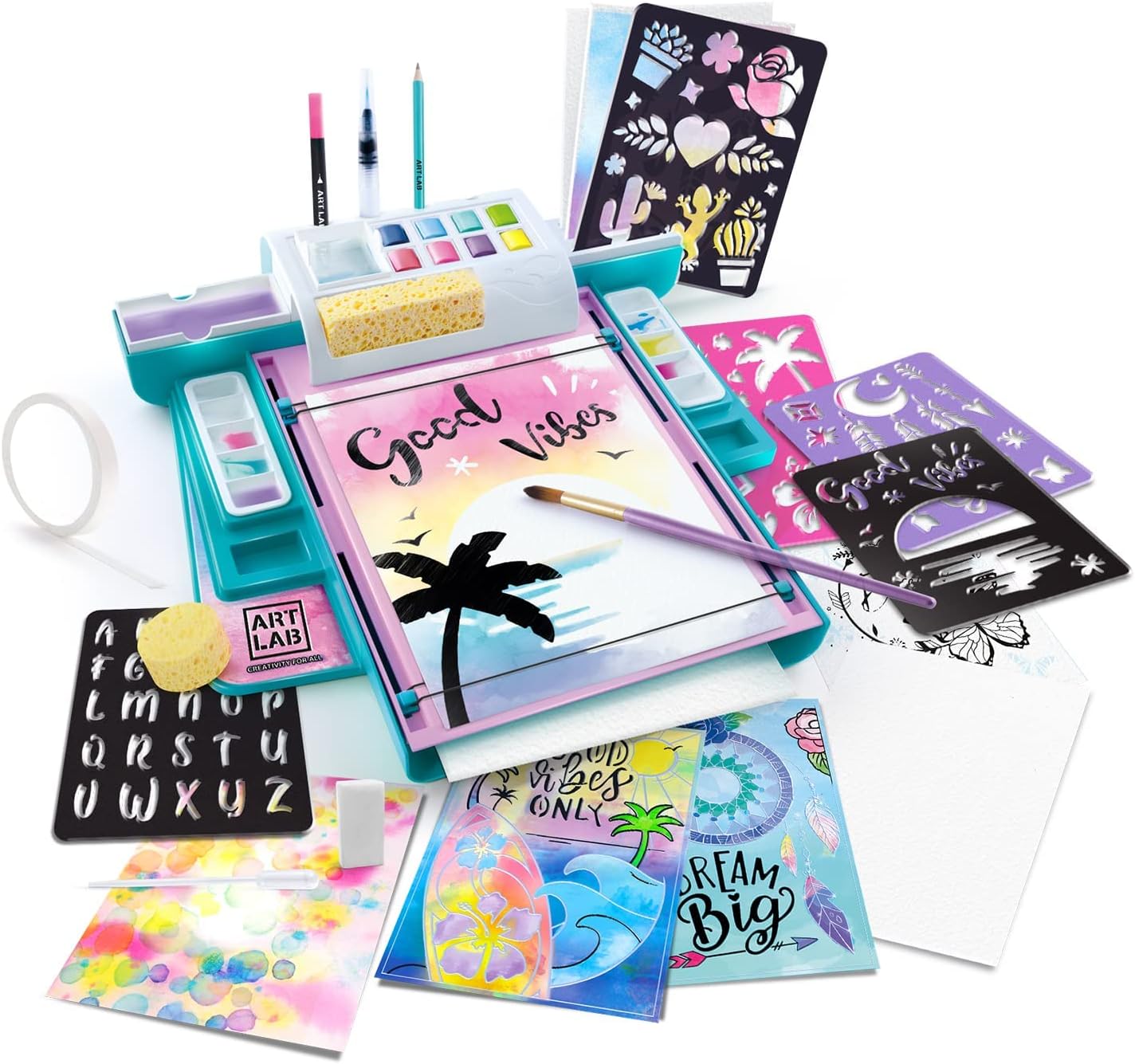 Art Lab ART 009 Watercolour Studio - Complete Art Set for Kids 6+ 5