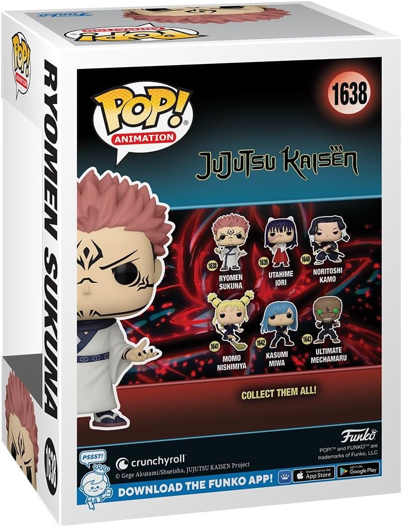 Funko Pop! Animation: Jujutsu Kaisen - Sukuna Vinyl Figure (80282) 3