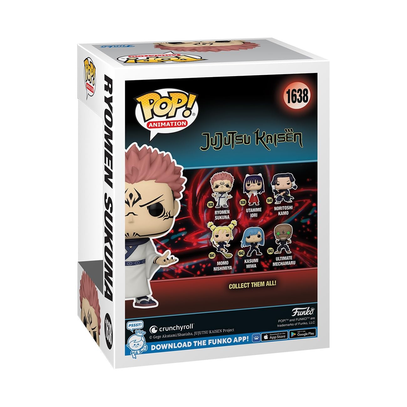 Funko Pop! Animation: Jujutsu Kaisen - Sukuna Vinyl Figure (80282) 9