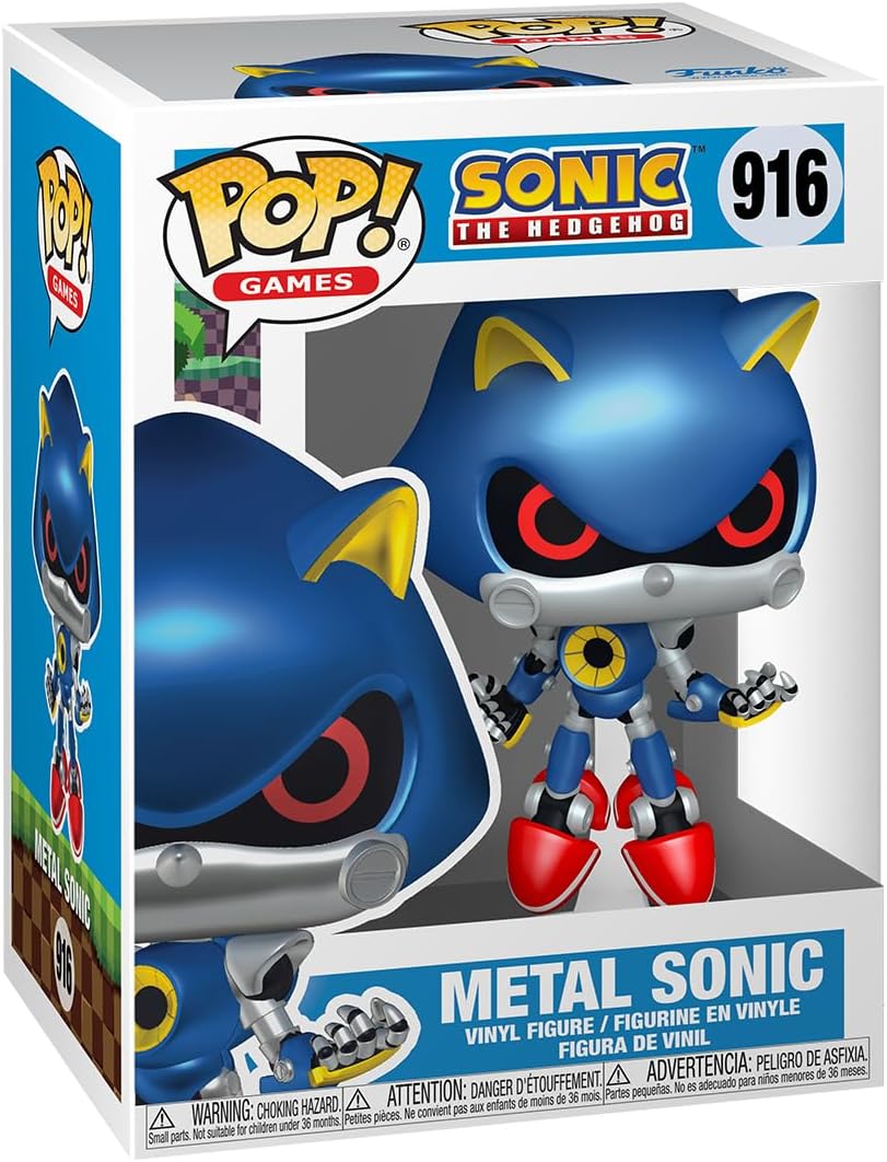 Funko Pop! Games: Sonic the Hedgehog - Metal Sonic Vinyl Figure