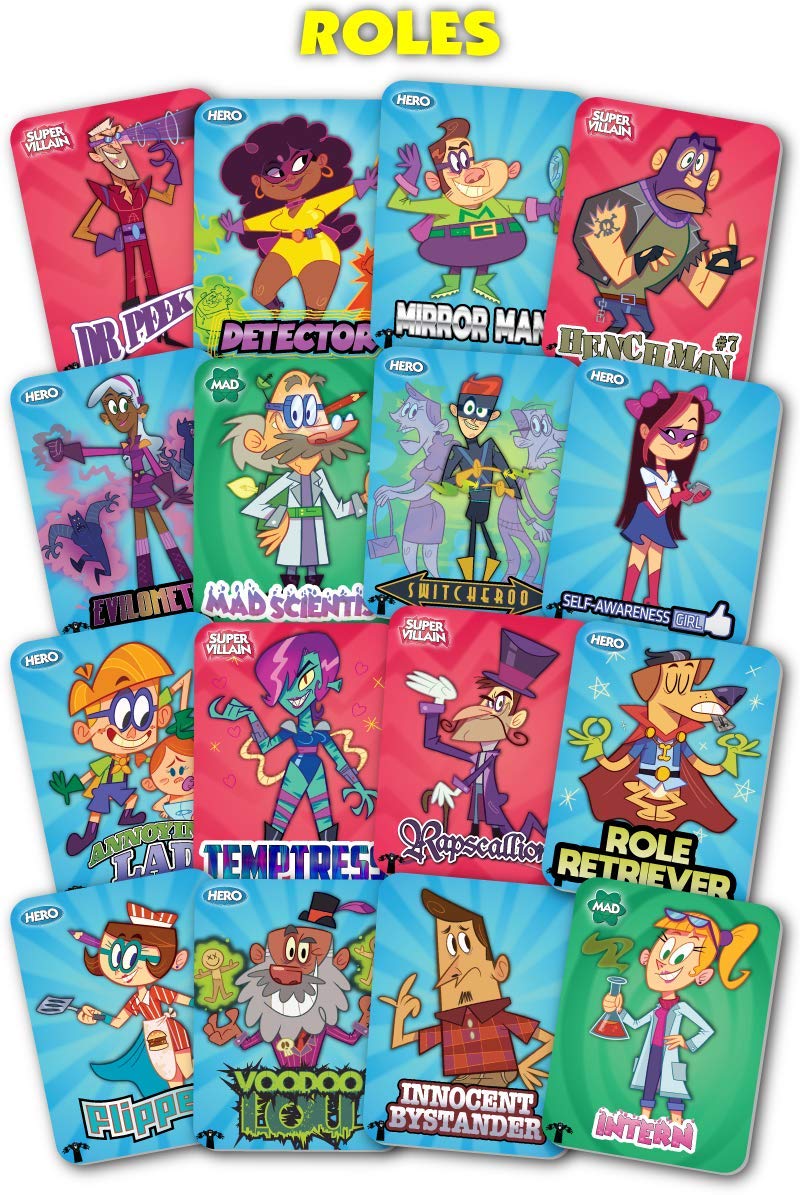 Bezier Games One Night Ultimate Super Villains Board Game 3