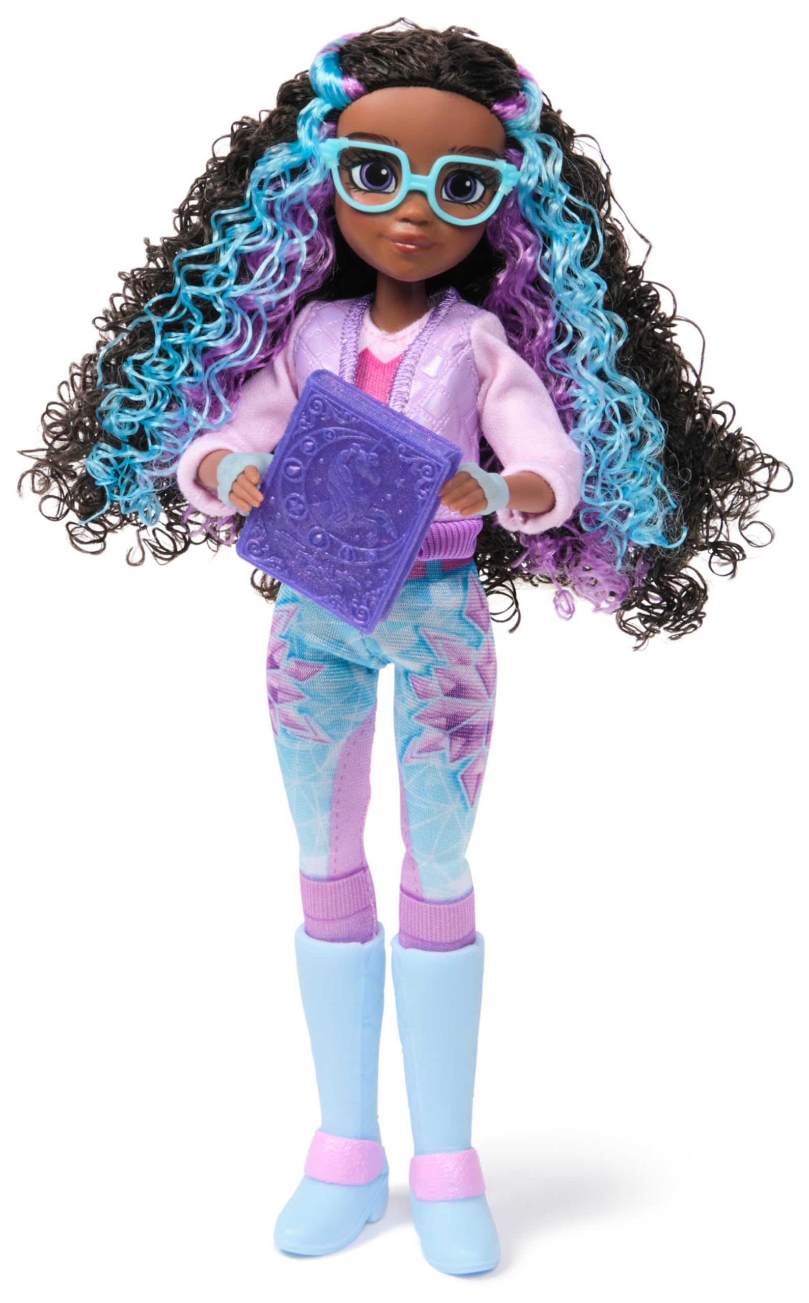Unicorn Academy Layla Doll - 9.5 Inch Fashion Doll with 5 Accessories & Sparklebook | Ages 4+ 4