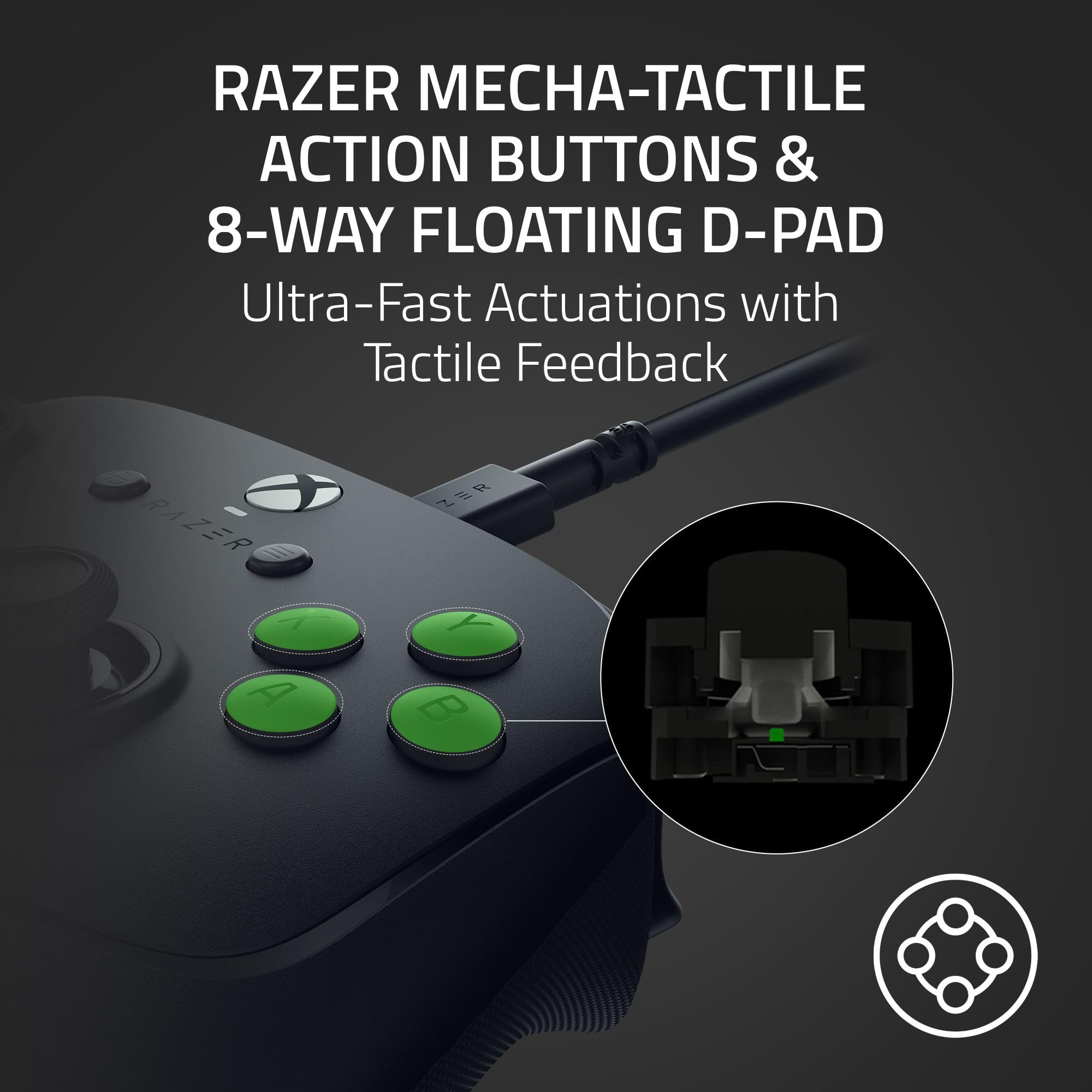 Razer Wolverine V3 Tournament Edition - Wired Esports Controller for Xbox Series X & S | PC 8