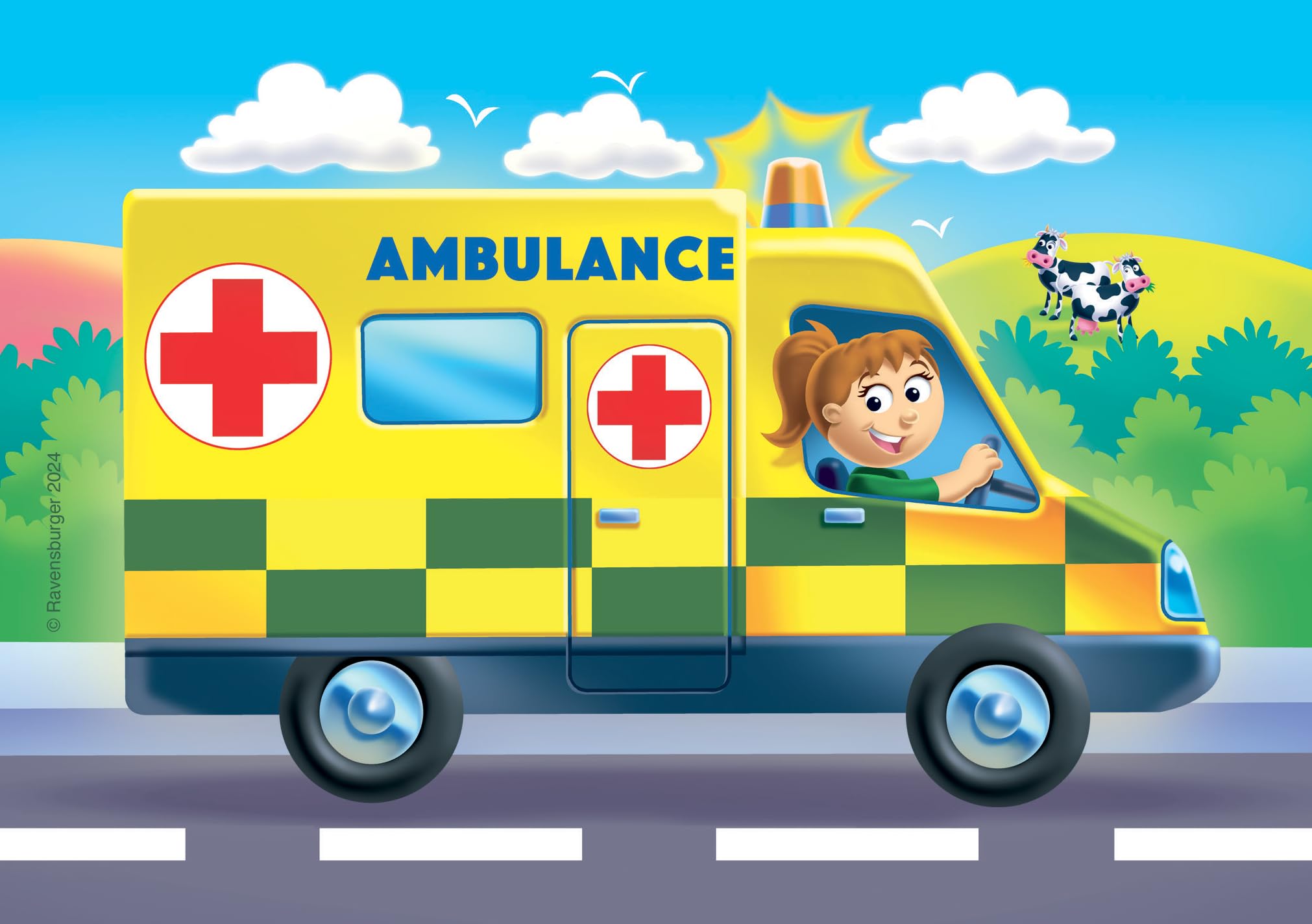 Ravensburger Rescue Vehicles - My First Jigsaw Puzzles for Toddlers 18 Months+ 4