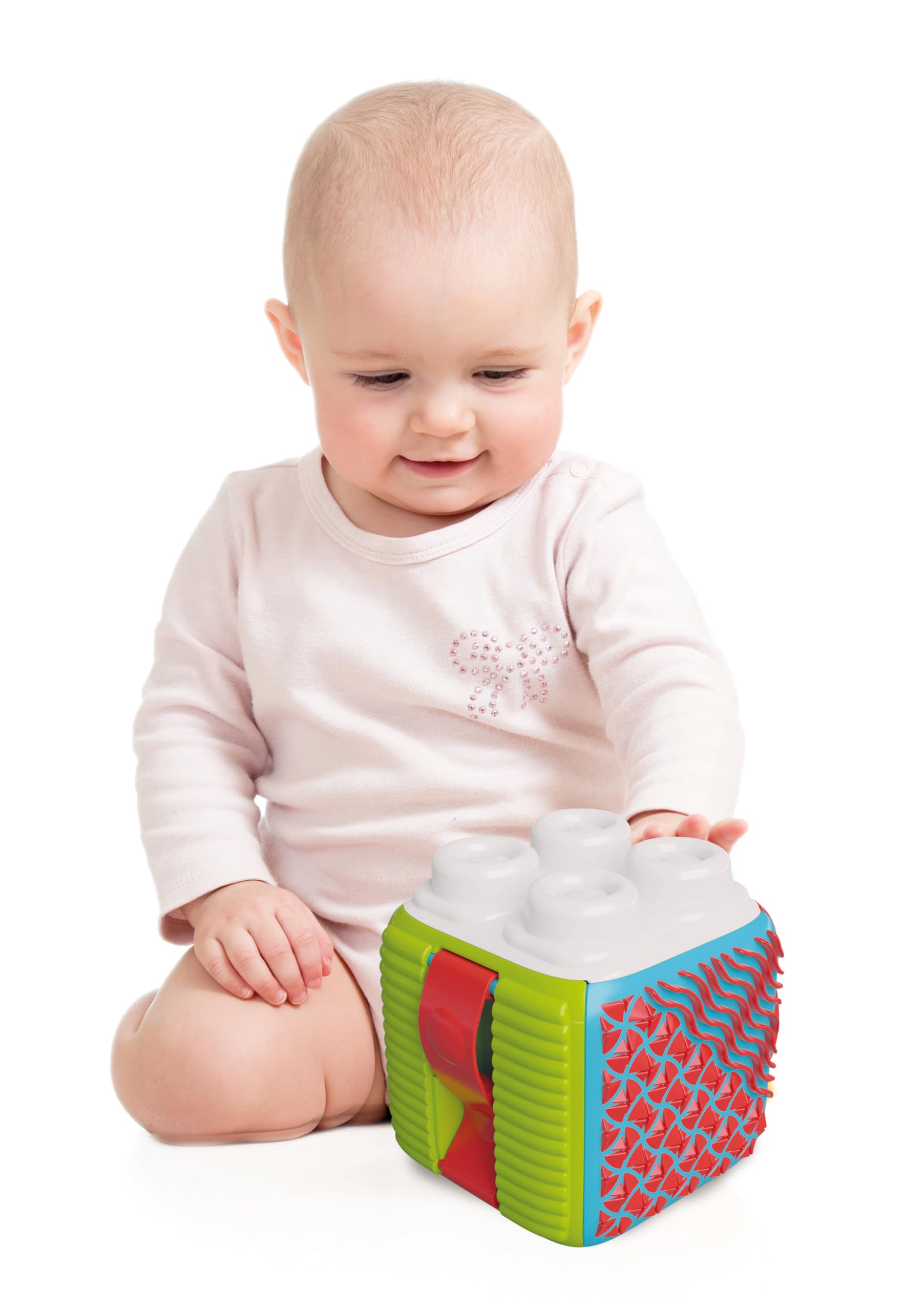 Clementoni Baby Sensory Cube - Soft Building Blocks for Kids 6 Months+ 13