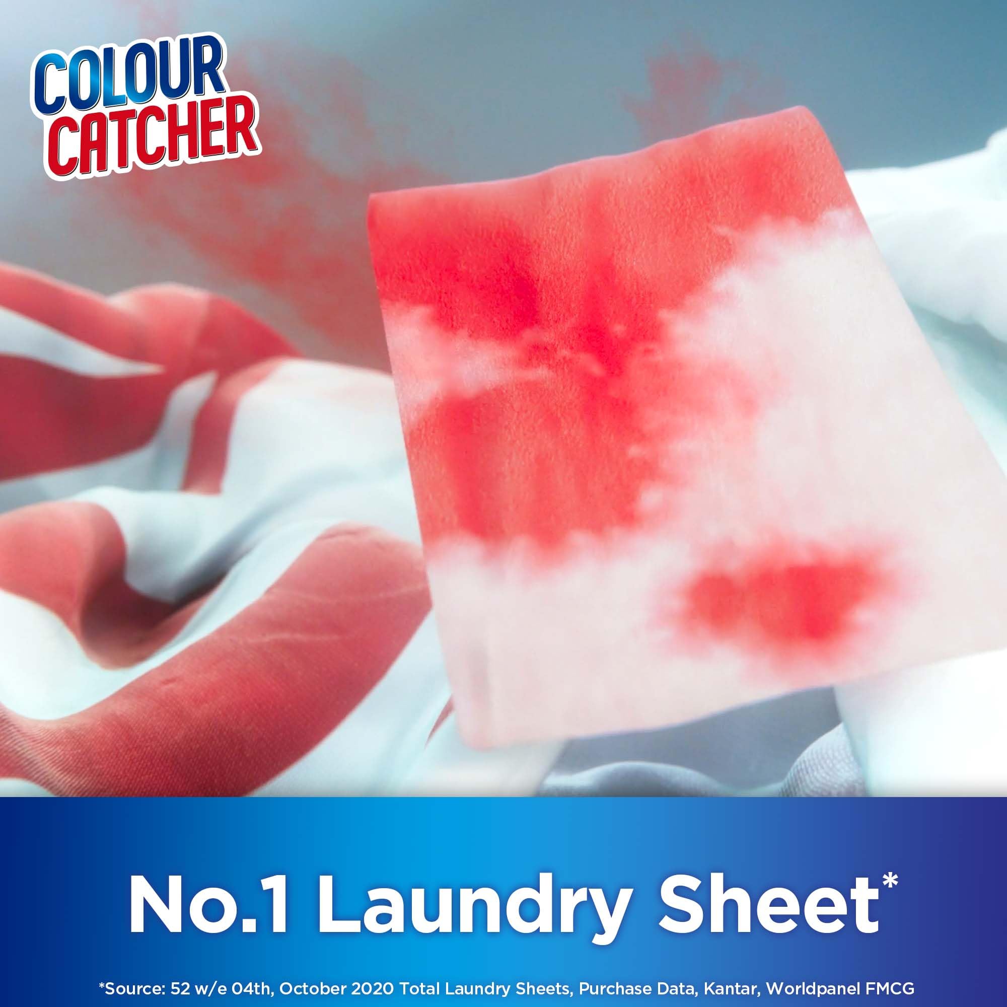 Dylon Colour Catcher Max Protect Laundry Sheets - Prevents Colour Run & Mixed Wash Protection 6