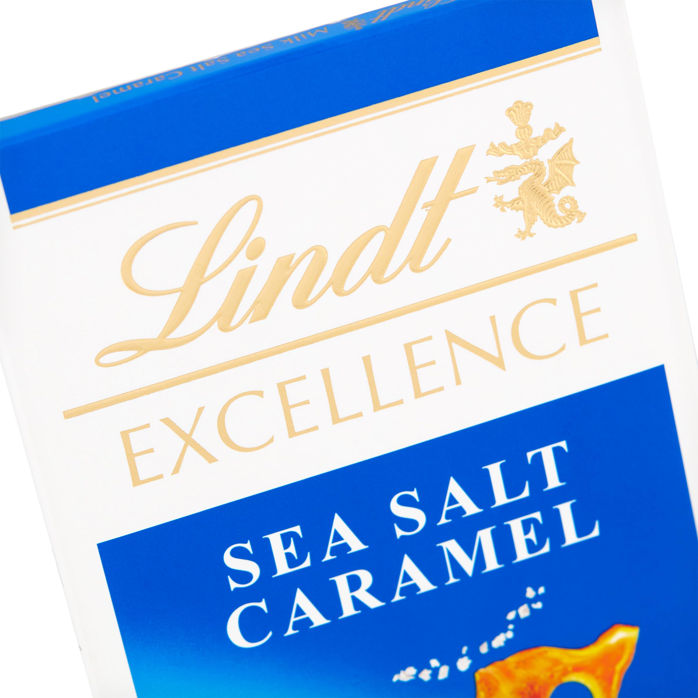 Lindt Excellence Milk Chocolate with Sea Salt & Caramel Bar, 100g
