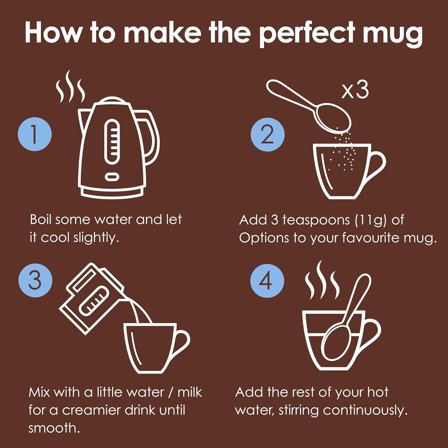 Twinings Options White Chocolate Flavoured Instant Hot Drink (6 x 220g) 3