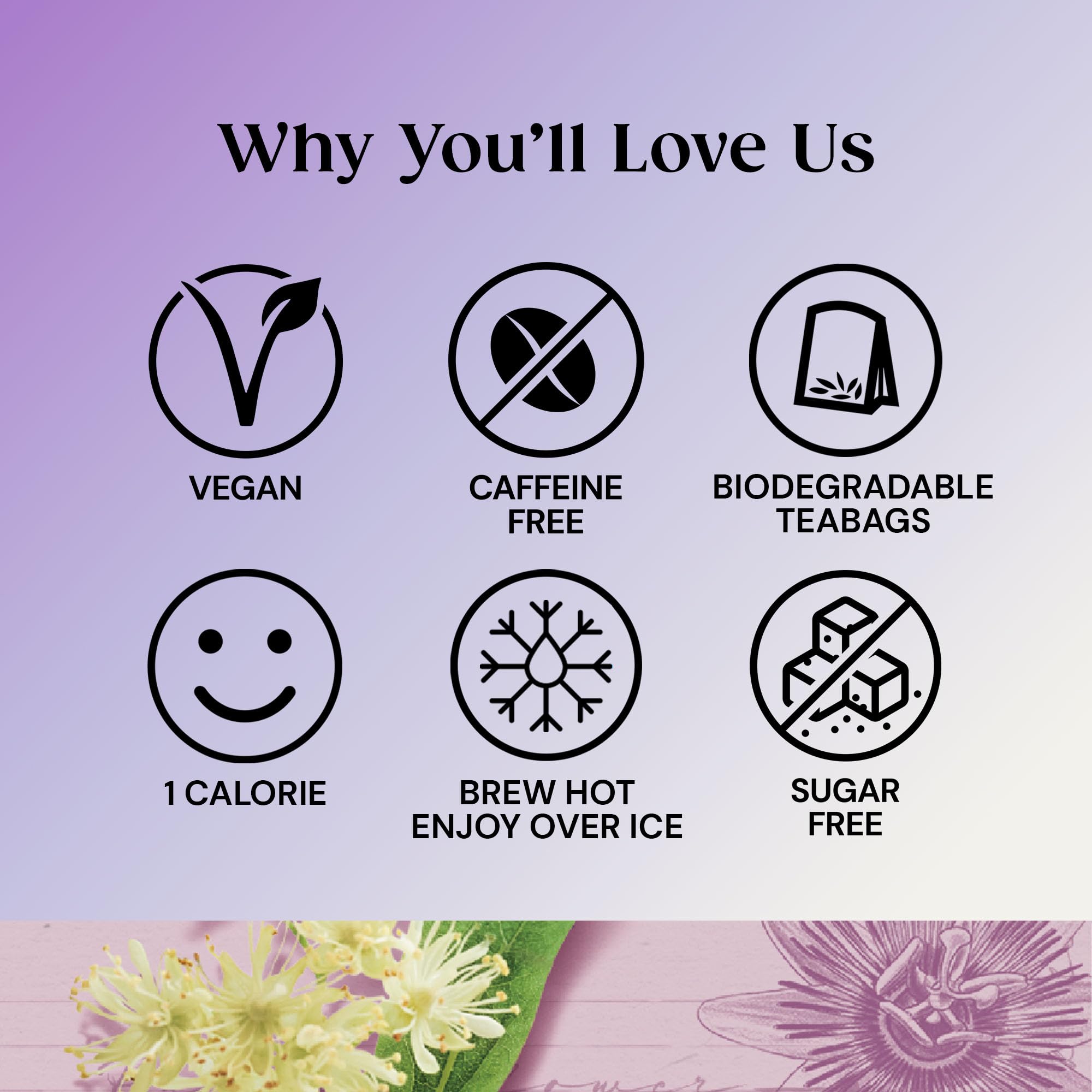 Twinings Superblends Sweet Dreams Herbal Tea - Raspberry, Passionflower & Valerian Root, 20 Biodegradable Tea Bags 3