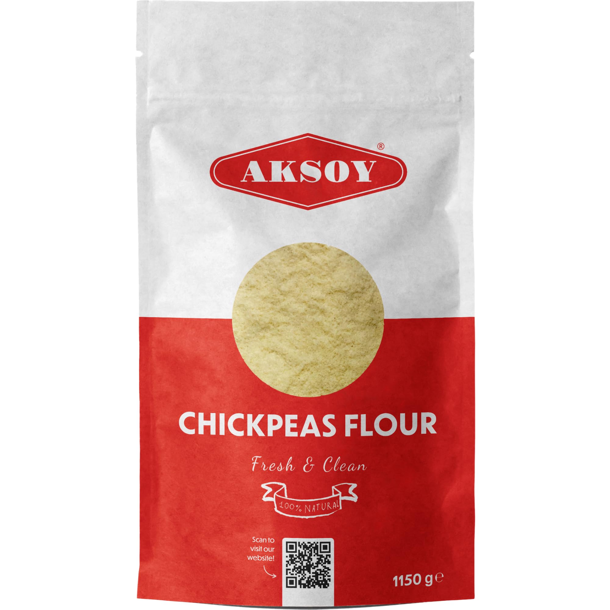 Aksoy Chickpeas Flour 1150gr | High Protein, Gluten-Free Baking & Cooking Flour 6