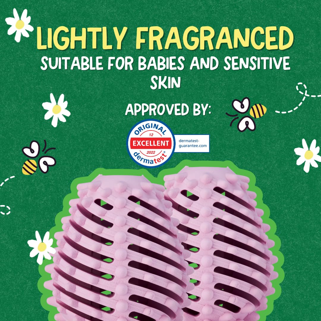 Ecoegg - Dryer Eggs Tumble Dryer Balls | Spring Blossom Scent | Reduces Drying Time | Hypoallergenic 5