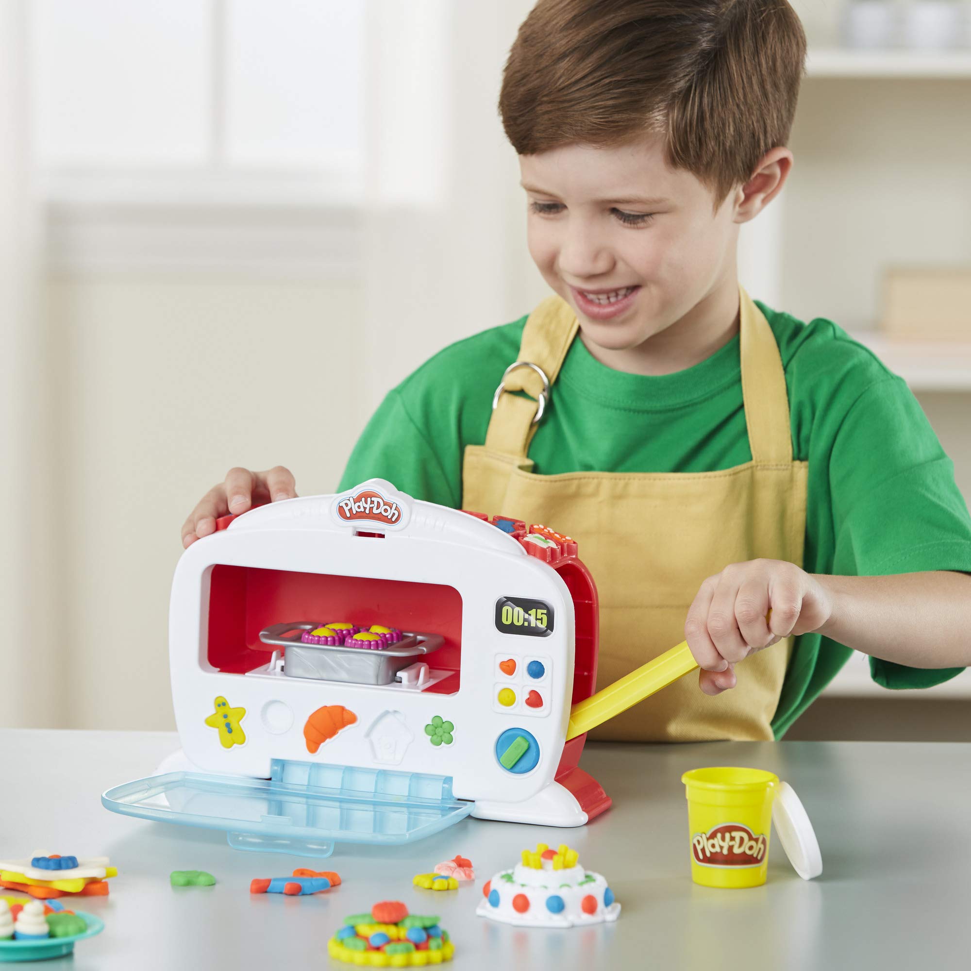 Play-Doh Kitchen Creations Magical Oven Playset - Lights & Sounds for Kids 3+