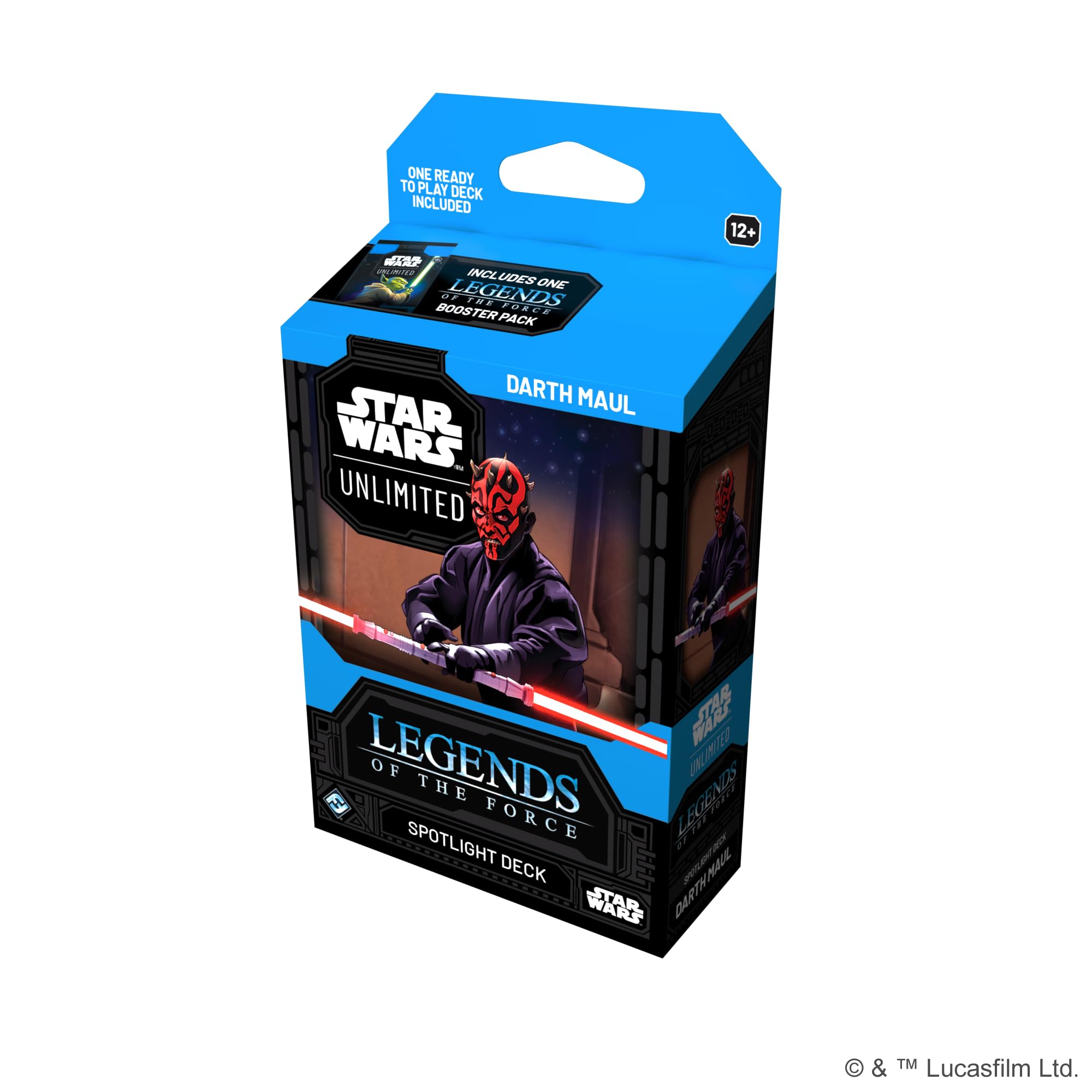 Fantasy Flight Games Star Wars: Unlimited Legends of the Force Spotlight Deck Display