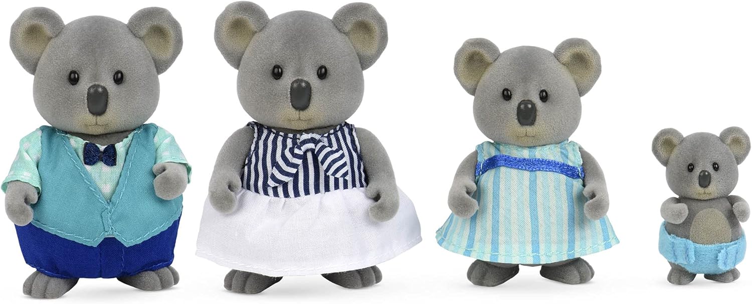 Canberra Koala Family - 5pc Playset with Movable Figurines & Storybook for Kids 3+ 3