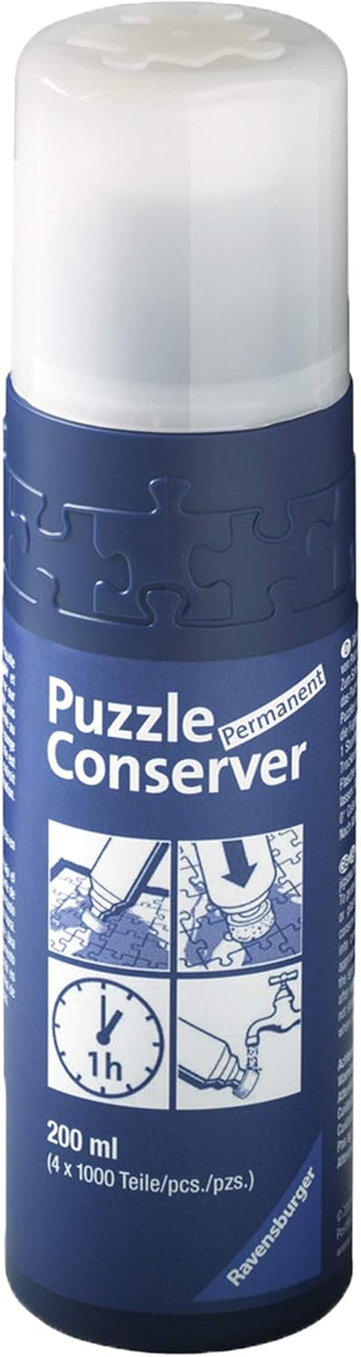 Ravensburger Puzzle Conserver for 1000-Piece Jigsaws - 200ml Adhesive for Puzzle Preservation 3
