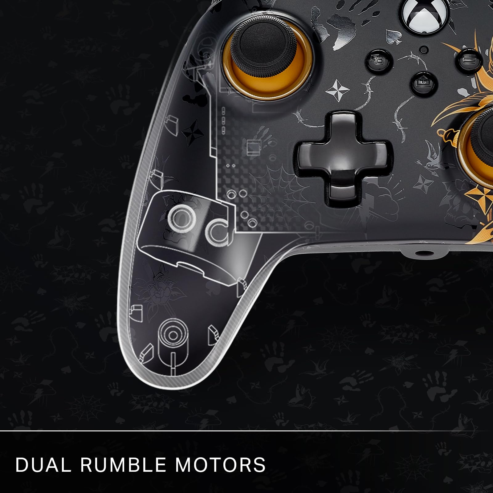 Fortnite Midas PowerA Advantage Wired Controller for Xbox Series X|S