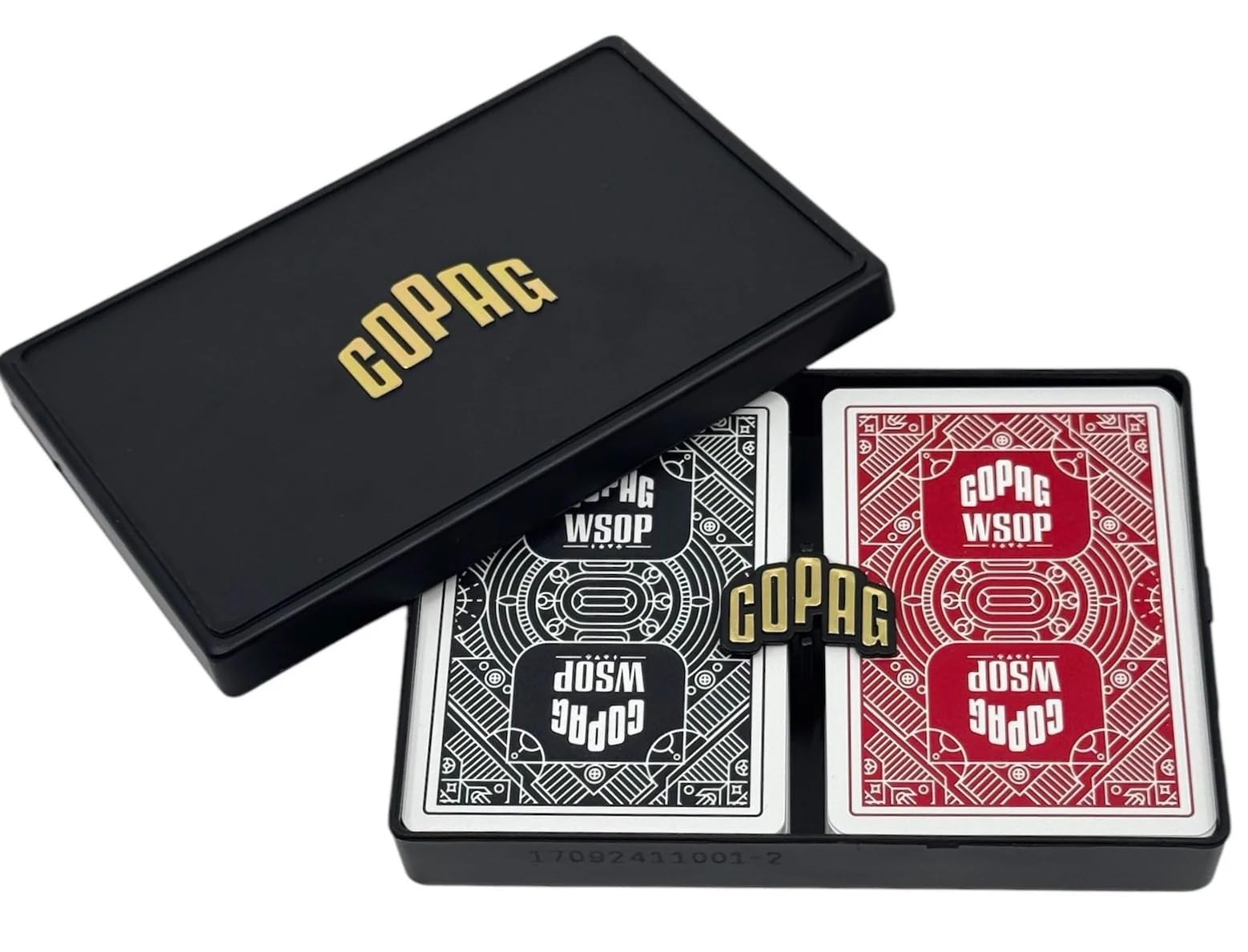 COPAG World Series Of Poker Jumbo Index Double Deck Plastic Playing Cards