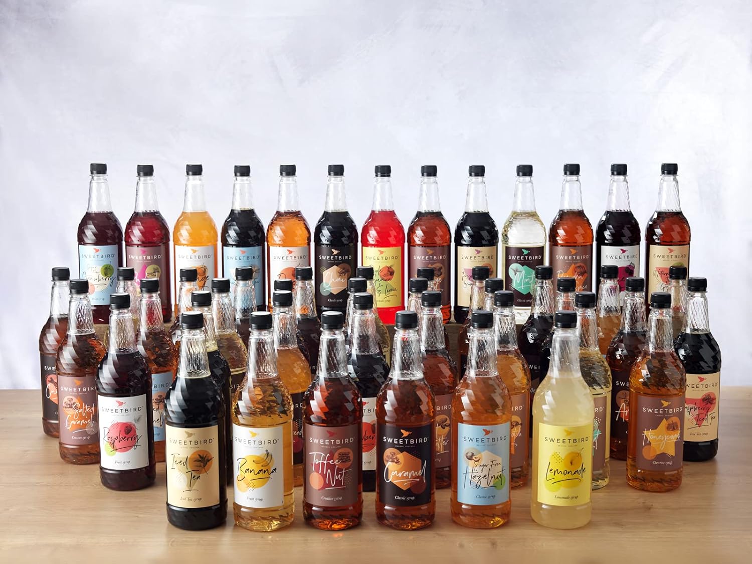 Sweetbird Peach Iced Tea Syrup (1 Litre) - Vegan Friendly 5