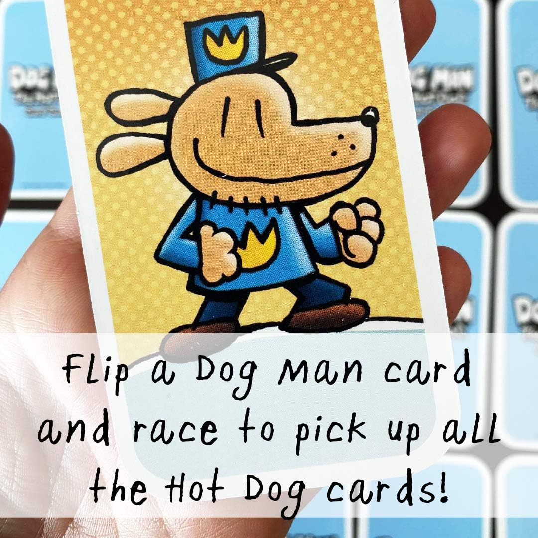 University Games Dog Man The Hot Dog Card Game - Family Card Game for Kids Ages 5+ 8