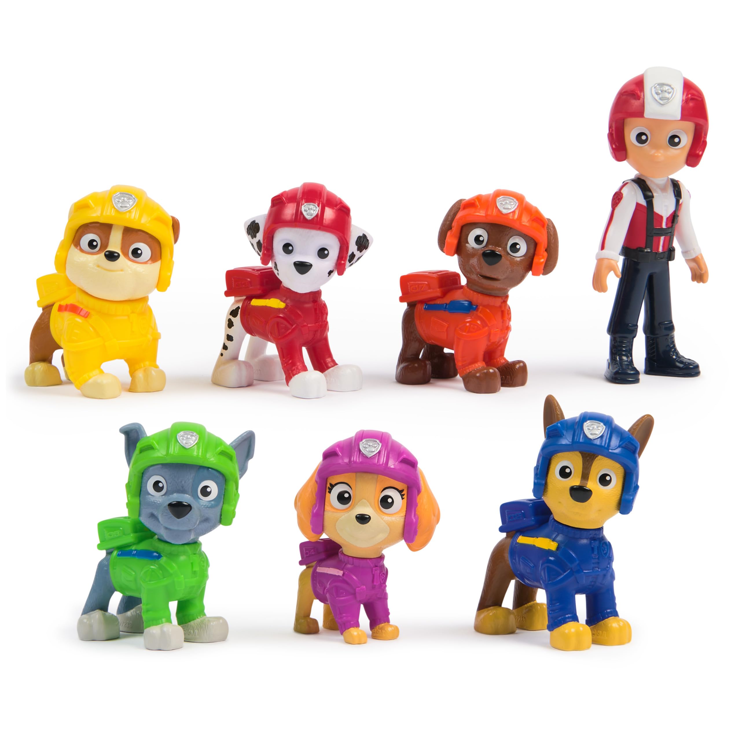 Paw Patrol Air Rescue Toy Figures Gift Pack - 7 Collectible Action Figures for Kids